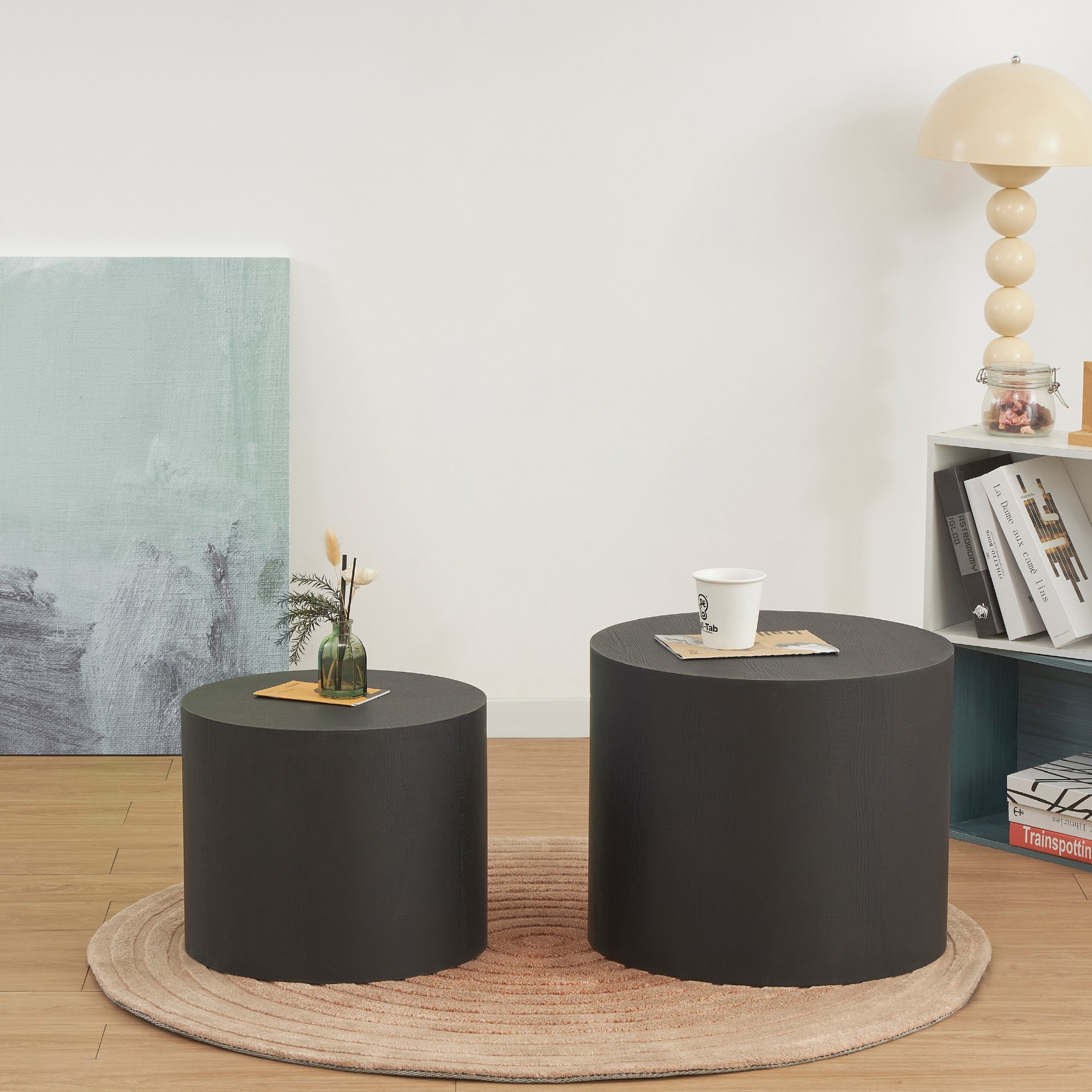 Set aus 2 Couchtischen/Wohnzimmertischen YANKA