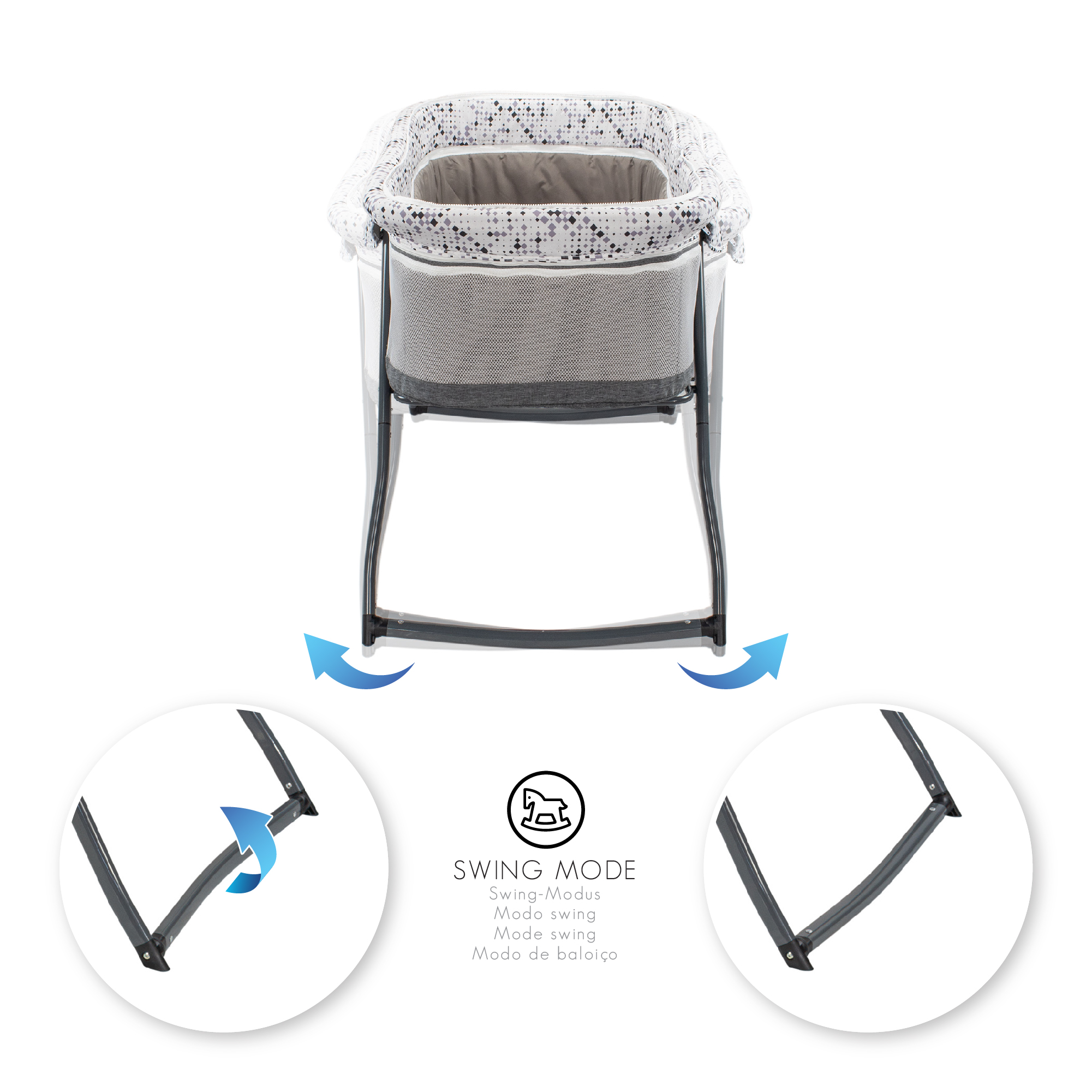 Reisebett BEBITO inkl. Moskitohaube und Tragetasche