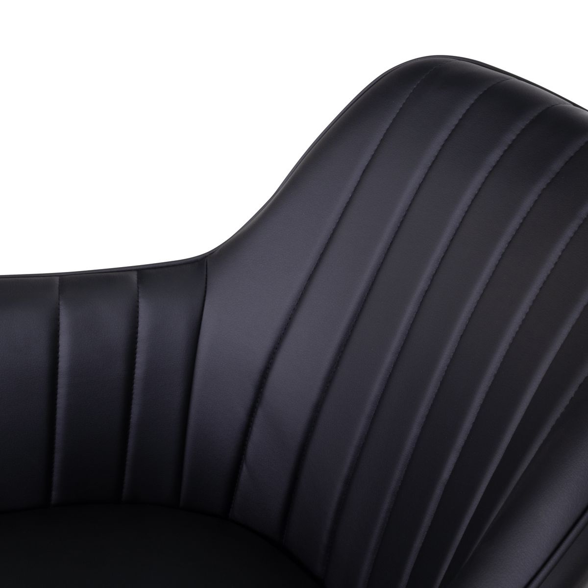 Esszimmerstuhl Wohnzimmerstuhl Dahlia Schwarz aus Samt Velour 2 Stühle Living – Dining Chair Room Chair Dahlia Black Made of Faux Leather