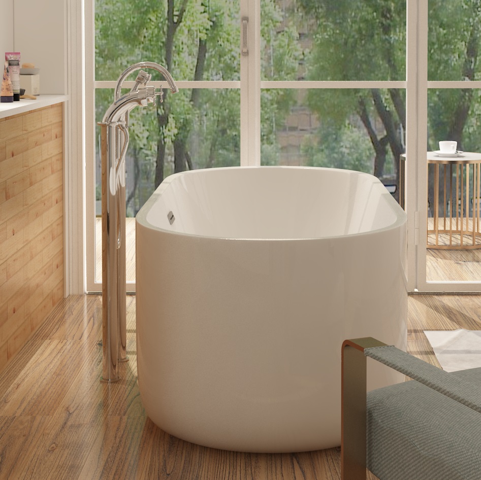 Badewanne aus Sanitäracryl Bienne - 170 x 80 x 58 cm Badewanne aus Sanitäracryl Bienne - 170 x 80 x 58 cm