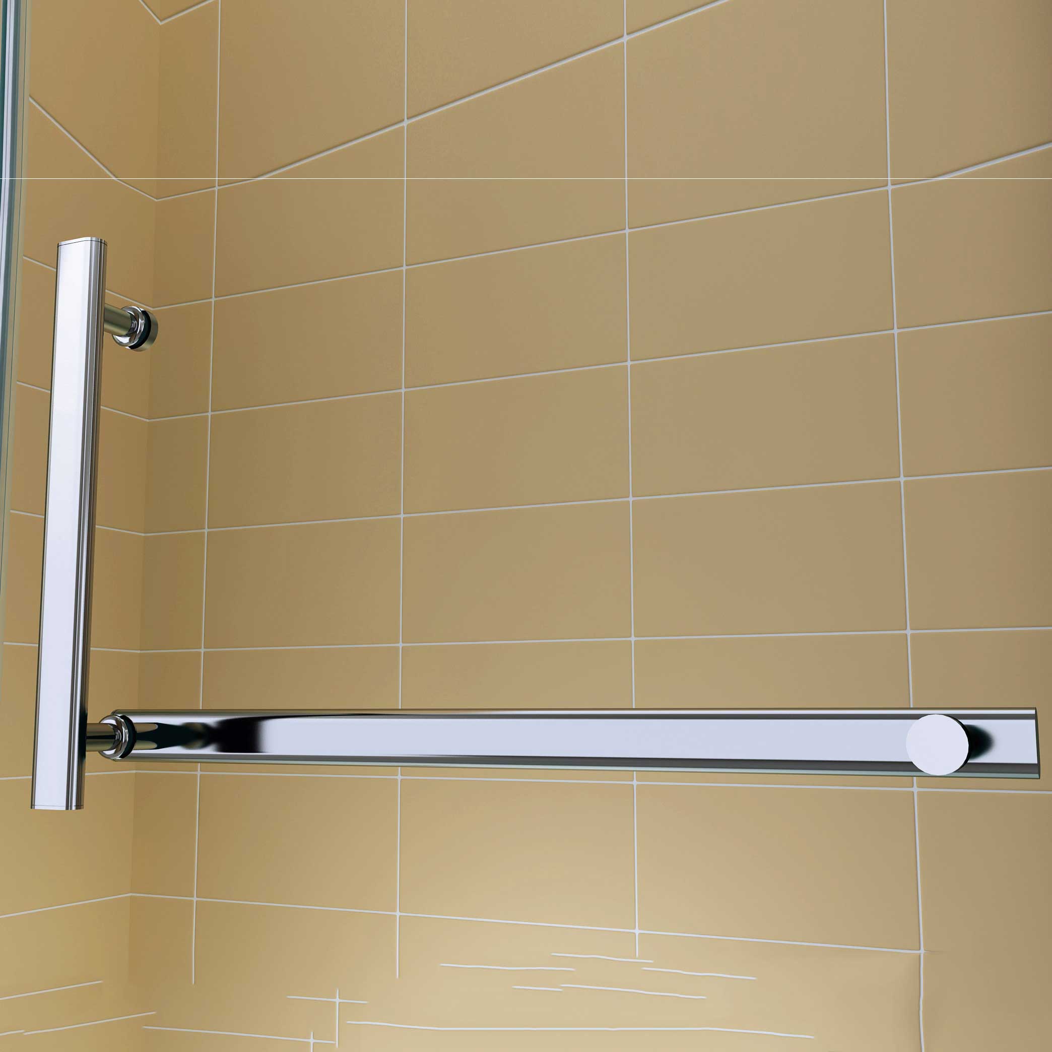 Fronteinstieg Rebecca mit Klapptür aus 8 mm ESG Sicherheitsglas Fronteinstieg Rebecca mit Klapptür aus 8 mm ESG Sicherheitsglas