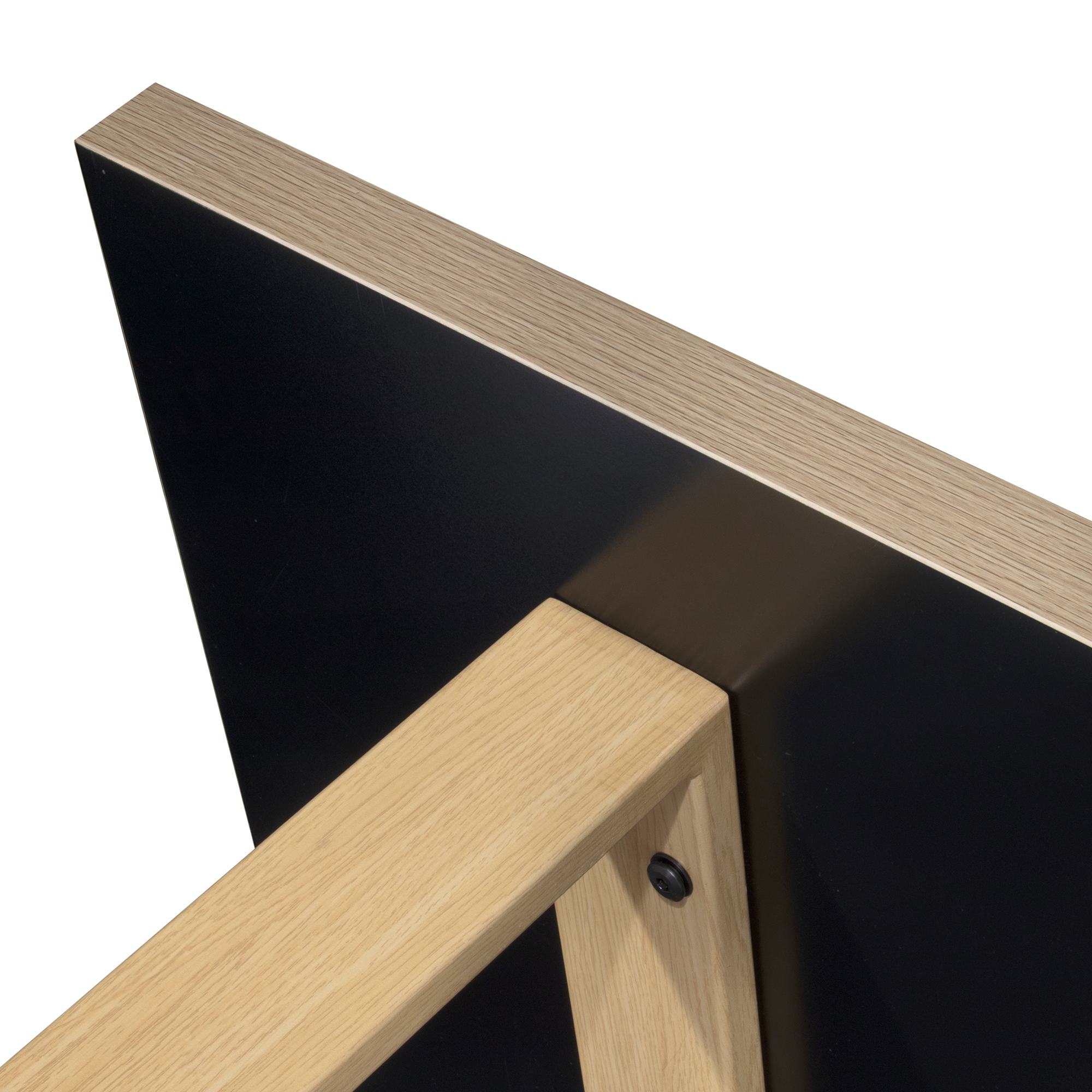 Dining Table MACON Cantilever Table Wooden Table Dining Table - Oak + Oak