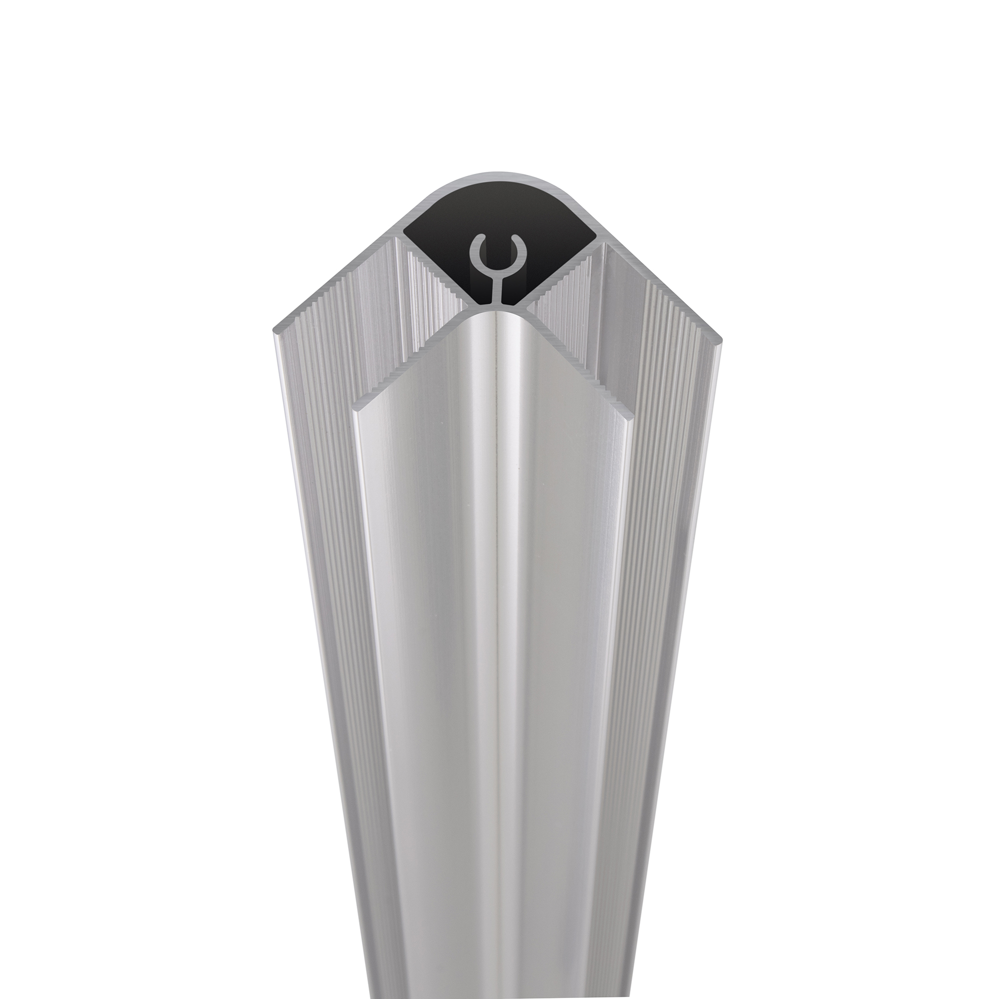 IMG_5101.jpg Hochwertiges Eckprofil aus verchromtem Aluminium – 180 cm/190 cm/200 cm