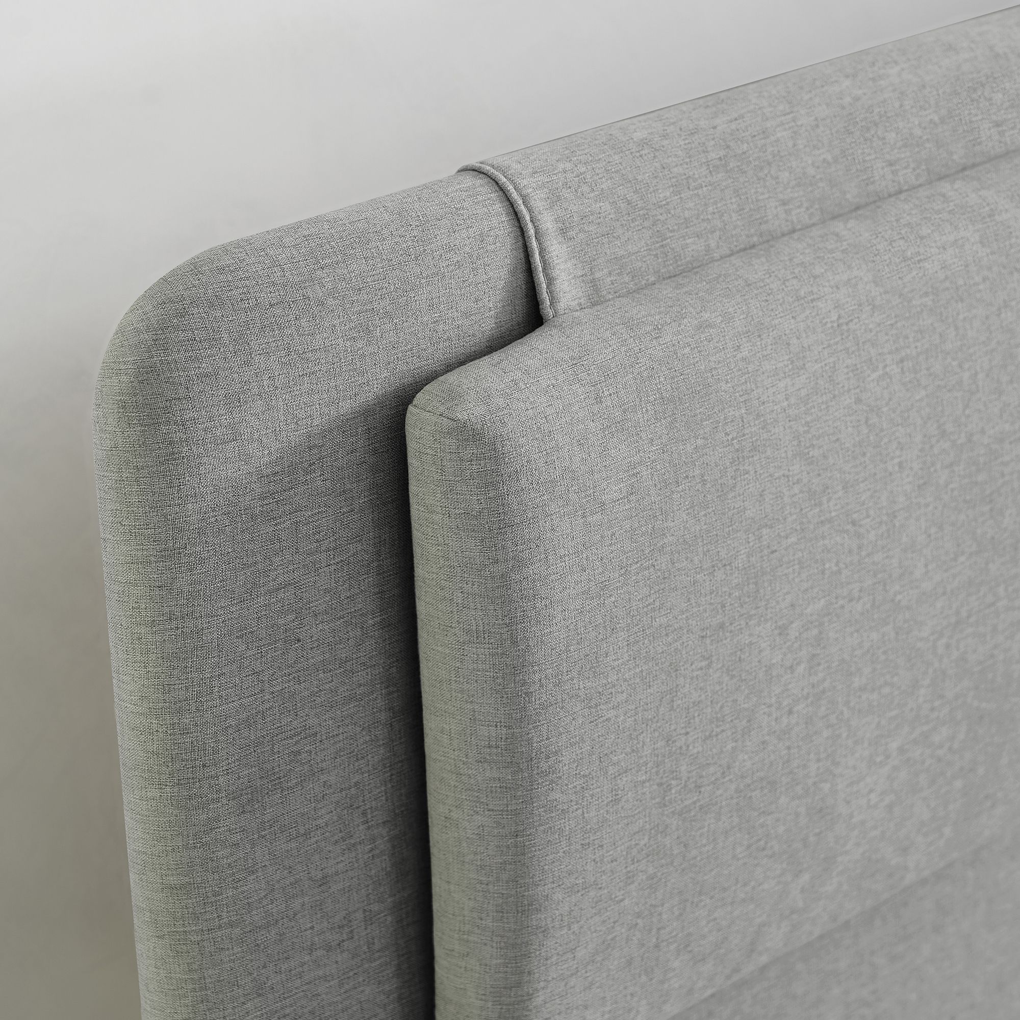 Design Polsterbettt Emily in Grau Design Polsterbettt Emily in Beige 90cm-200cm