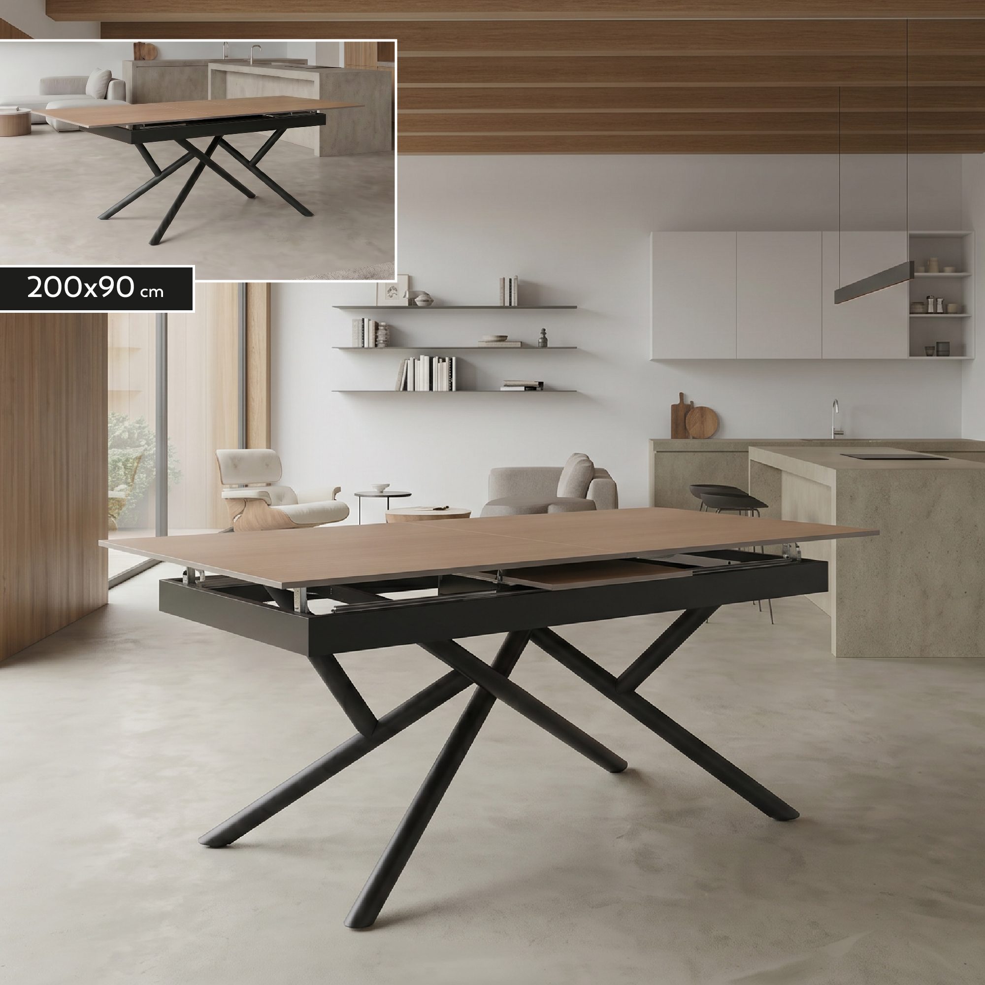 Design Bar Table Edward in White