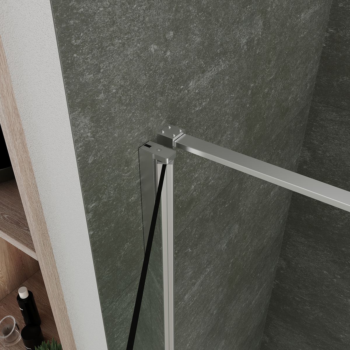 Fronteinstieg Hellen mit Klapptür aus ESG Sicherheitsglas Fronteinstieg Hellen mit Klapptür aus ESG Sicherheitsglas