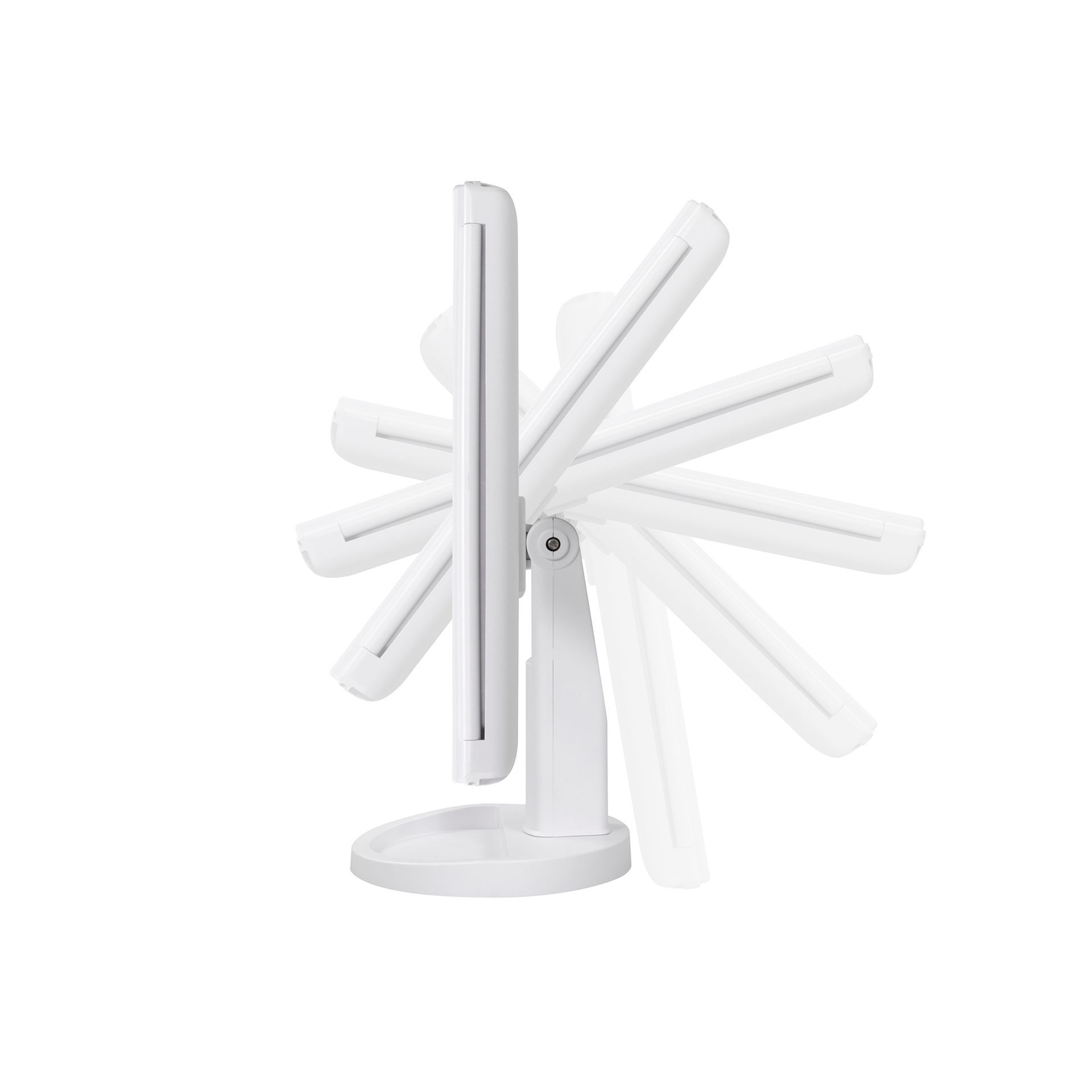 Schminkspiegel mit Vergrößerung MakeUp STRIPE mit dimmbarer LED Lichtleiste