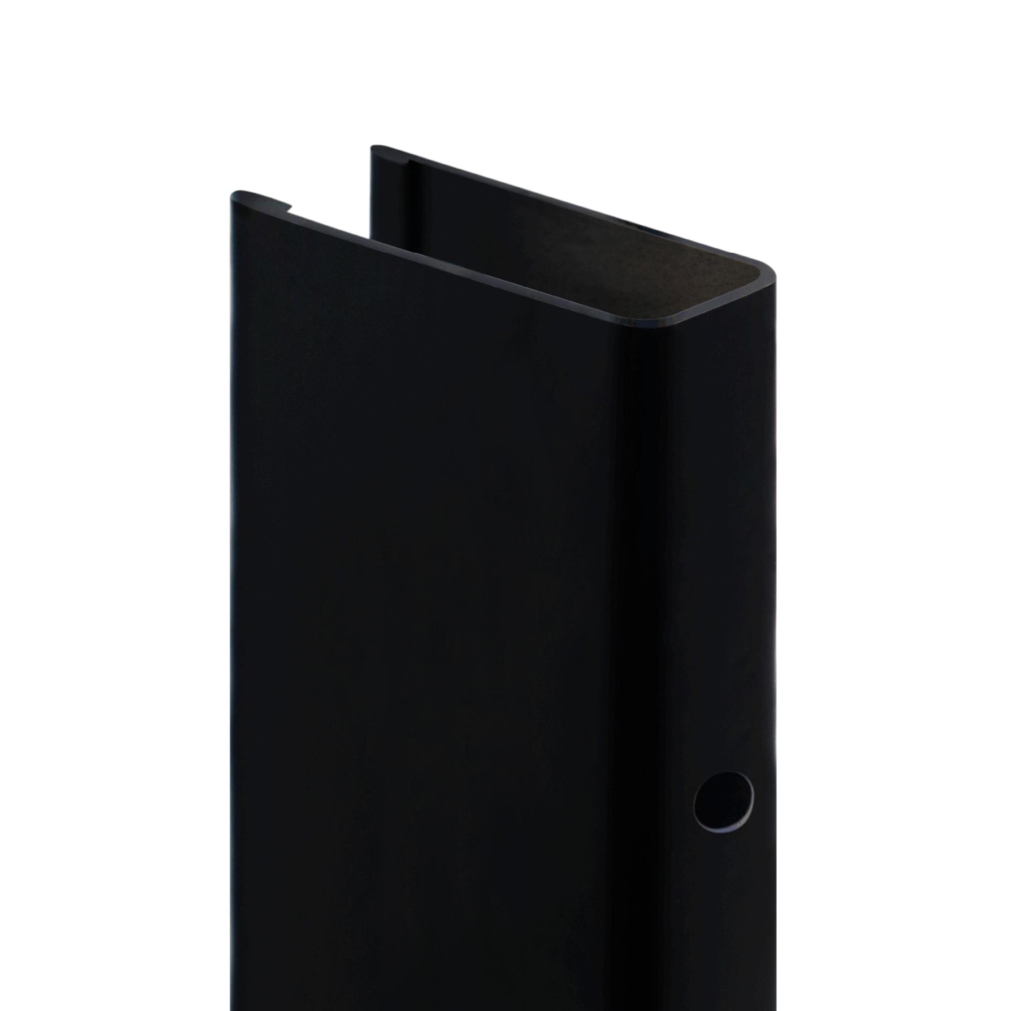 PT05-furo.jpg Premium Wandanschlussprofil Wandprofil aus rostfreiem V2A Edelstahl für Duschabtrennungen, U-Profil mit Bohrungen