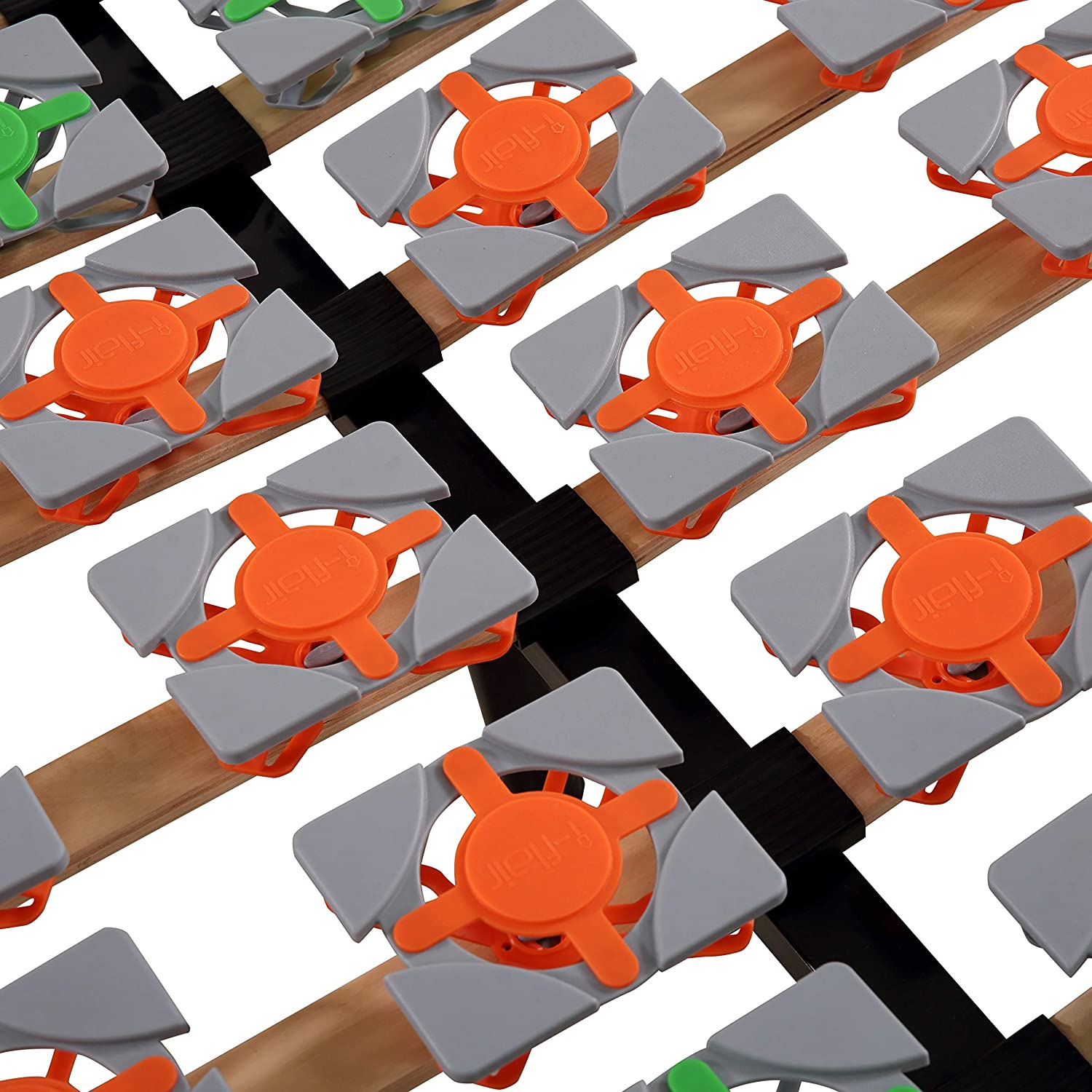 Ergo IF57 Gästebett auf Füßen mit Tellerfedern - für alle Matratzen geeignet