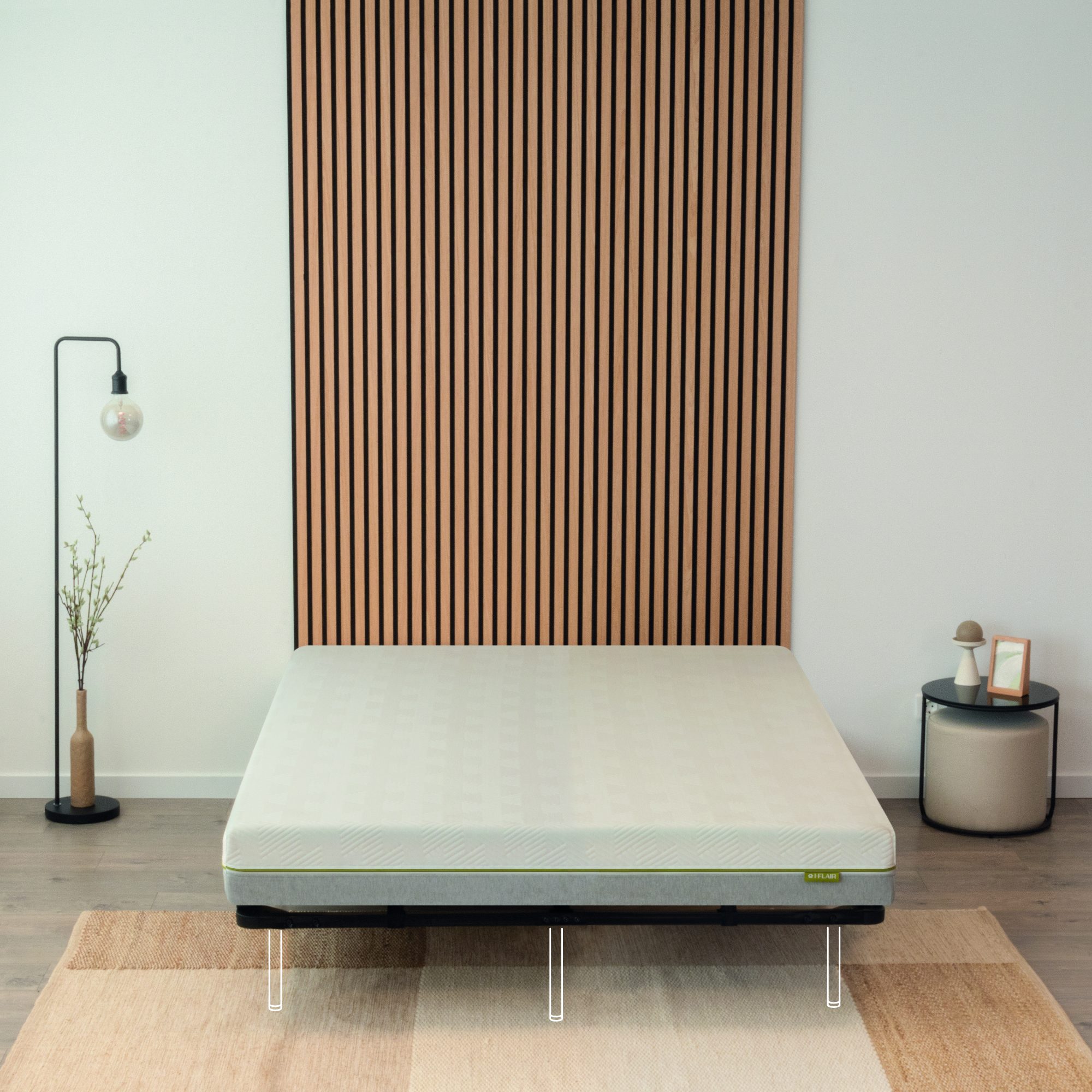 08.jpg Slatted Frame ORTHO with Sturdy Metal Frame - Suitable for All Mattresses