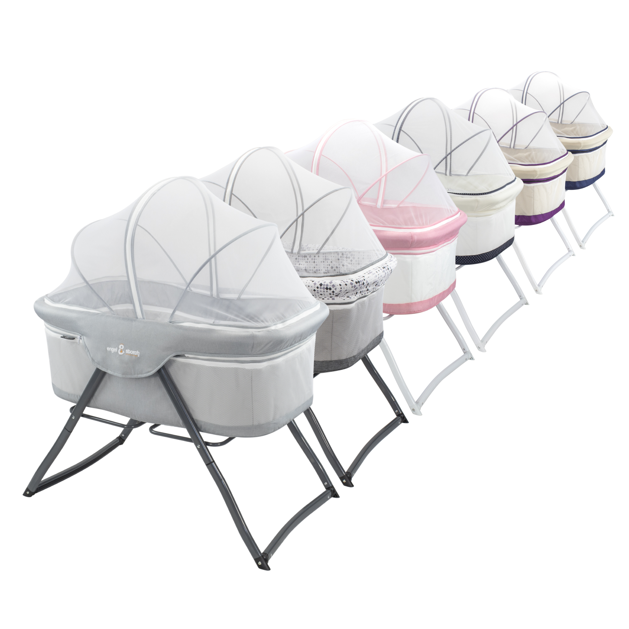 Travel Cot BEBITO including Mosquito Net and Carry Bag