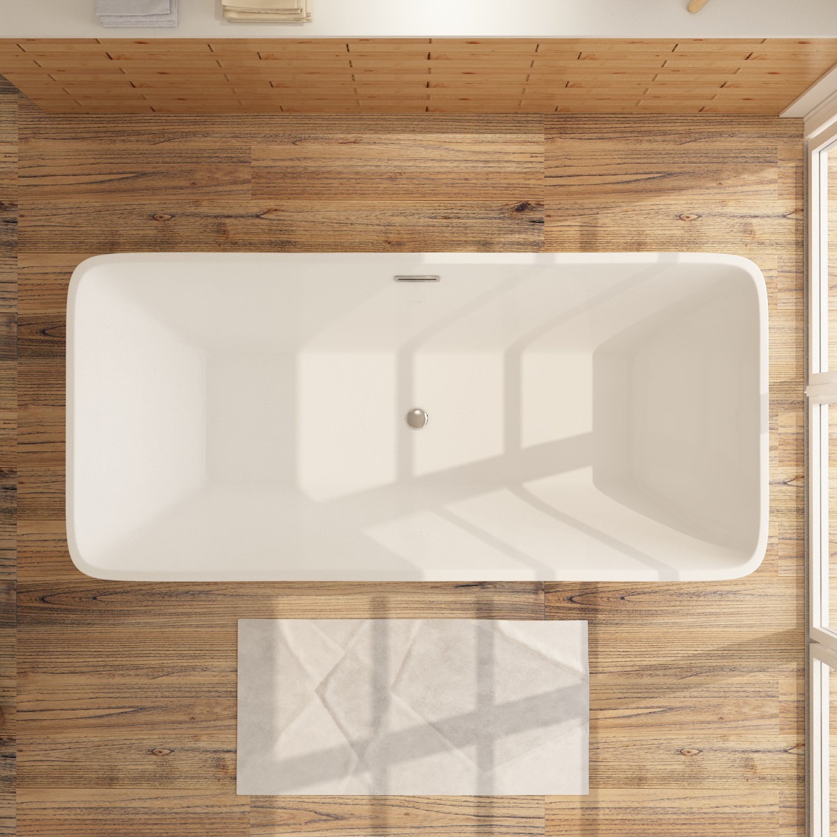 Badewanne aus Sanitäracryl Karlstat - ALLE GRÖßEN Badewanne aus Sanitäracryl Karlstat - ALLE GRÖßEN