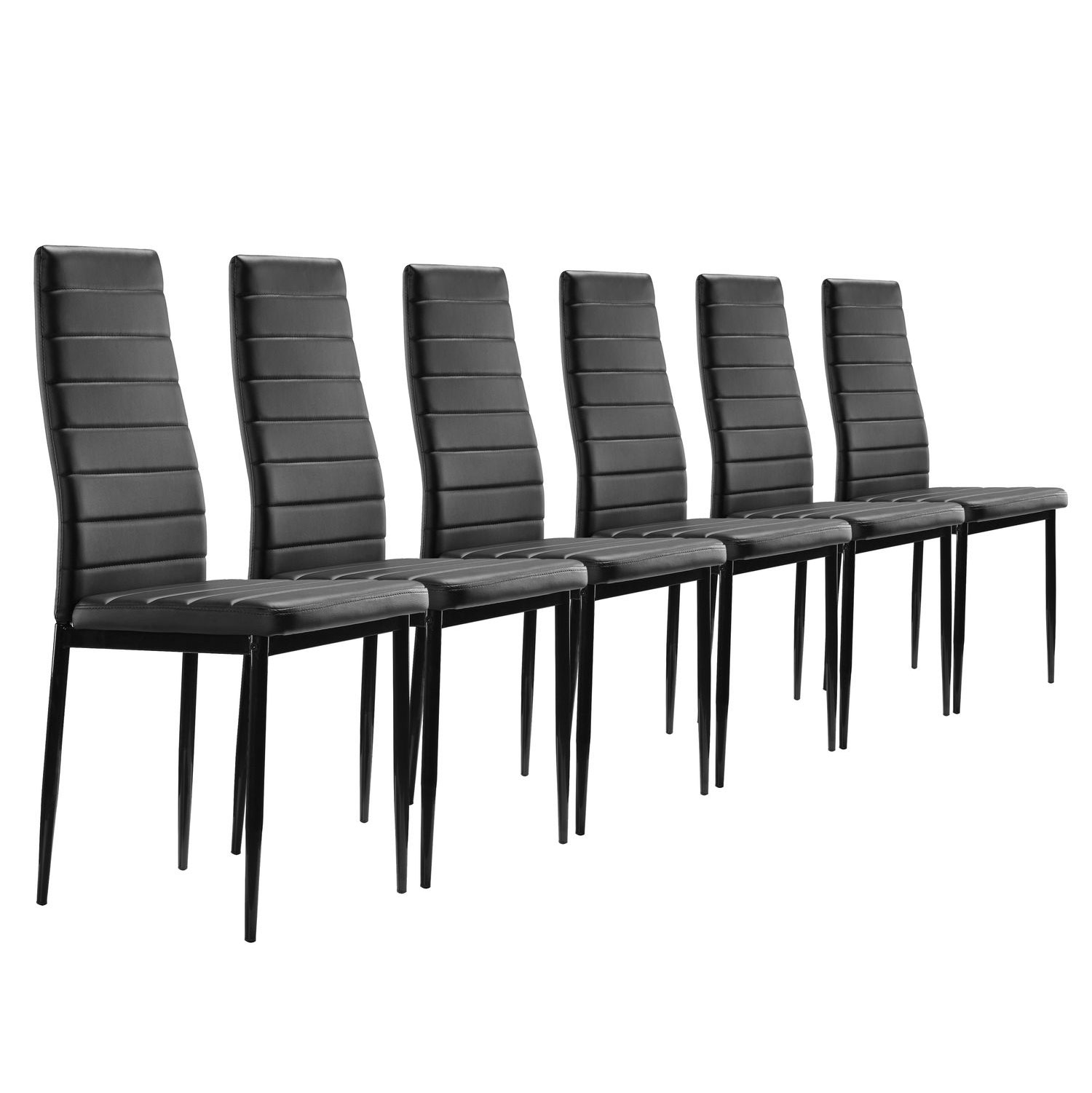 Esszimmerstuhl Gusto Weiß Küchenstuhl aus Holz mit Sitzschale + Sitzkissen aus Kunstleder 6 Stück Esszimmerstuhl Gusto Weiß Küchenstuhl aus Holz mit Sitzschale + Sitzkissen aus Kunstleder 6 Stück