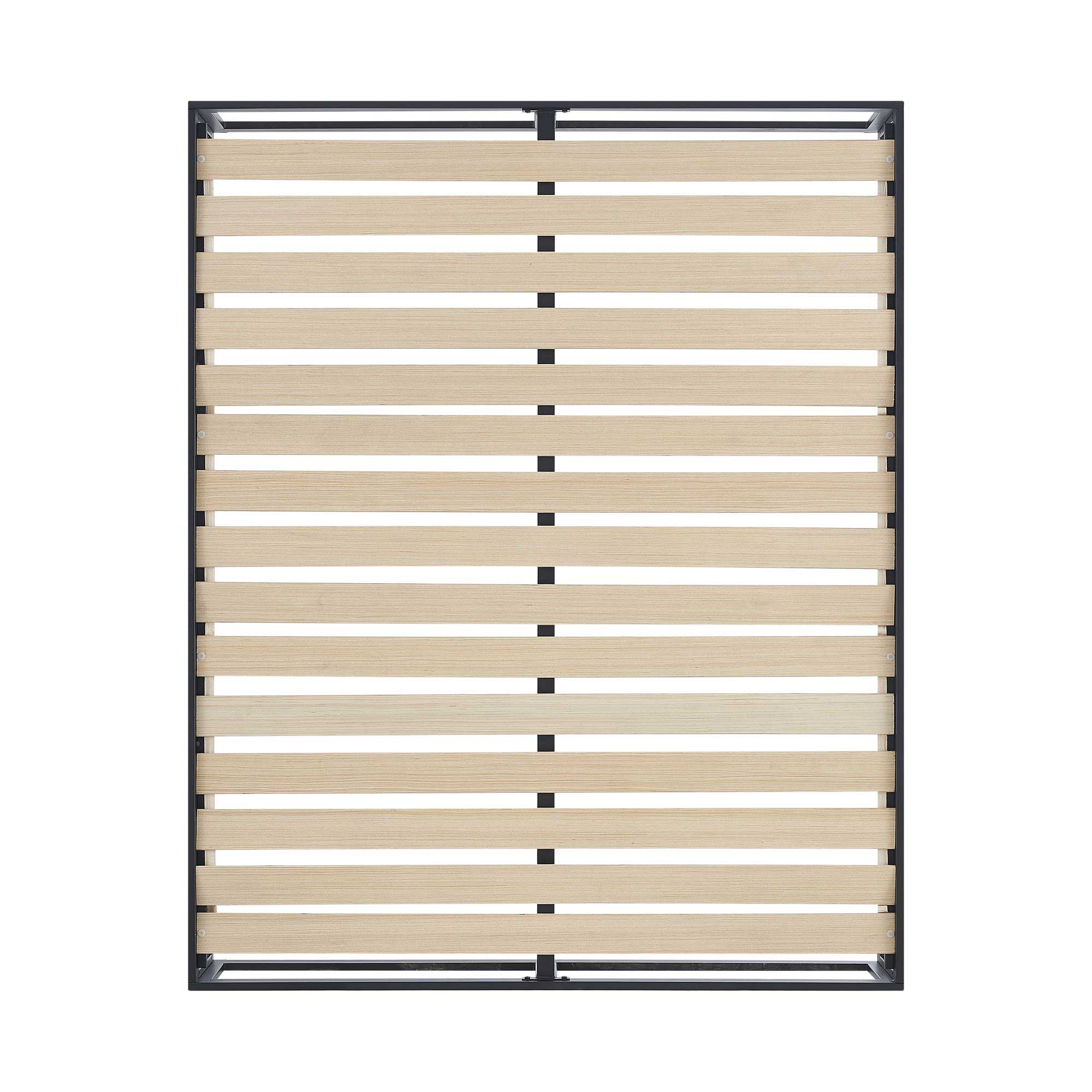 Metallbett Haruki in Schwarz 200cm-200cm