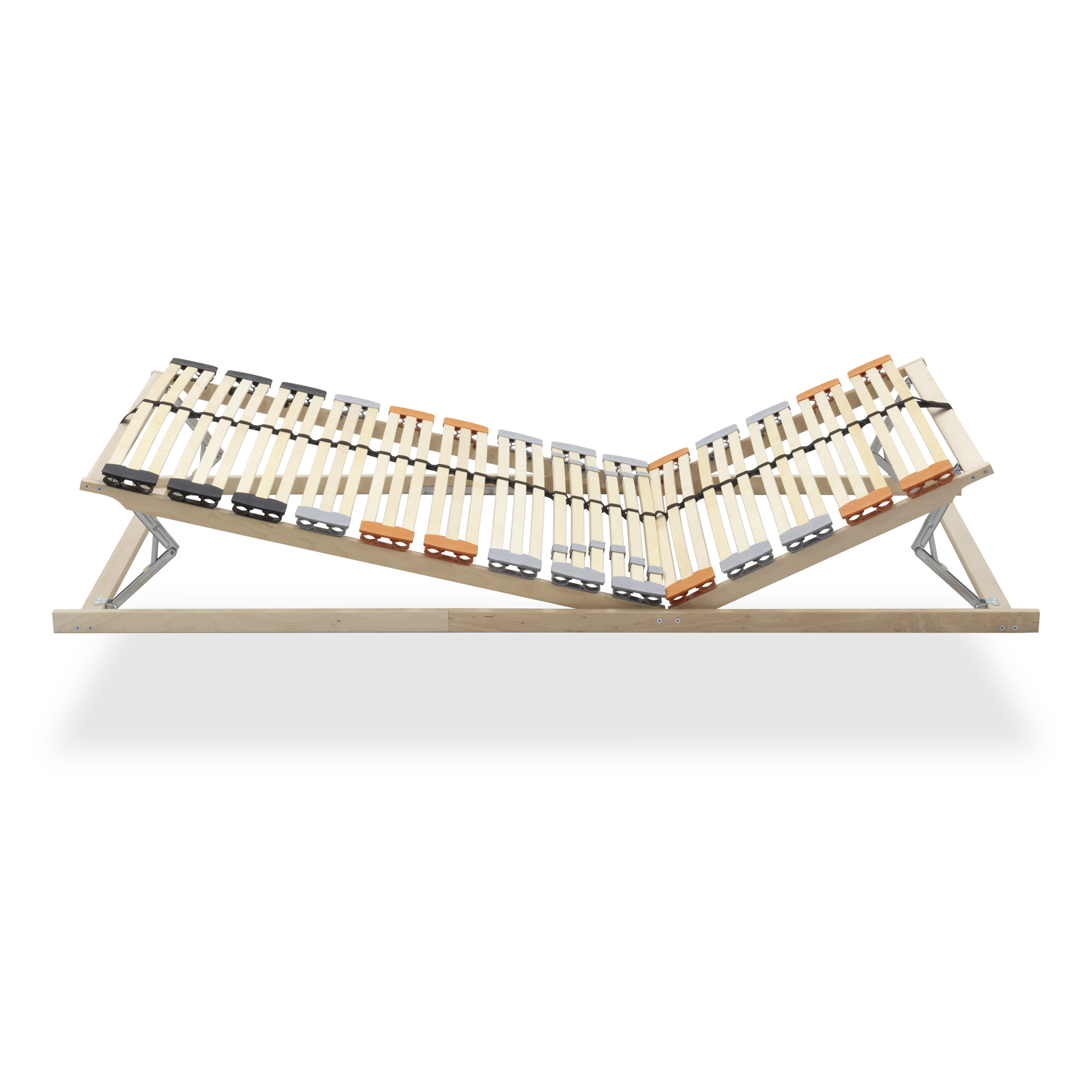 7-Zonen Tellerlattenrost TFlex30 - Starr 80x200 cm Zone – Slatted Frame TFlexTrio 7- with Head and Foot Adjustment