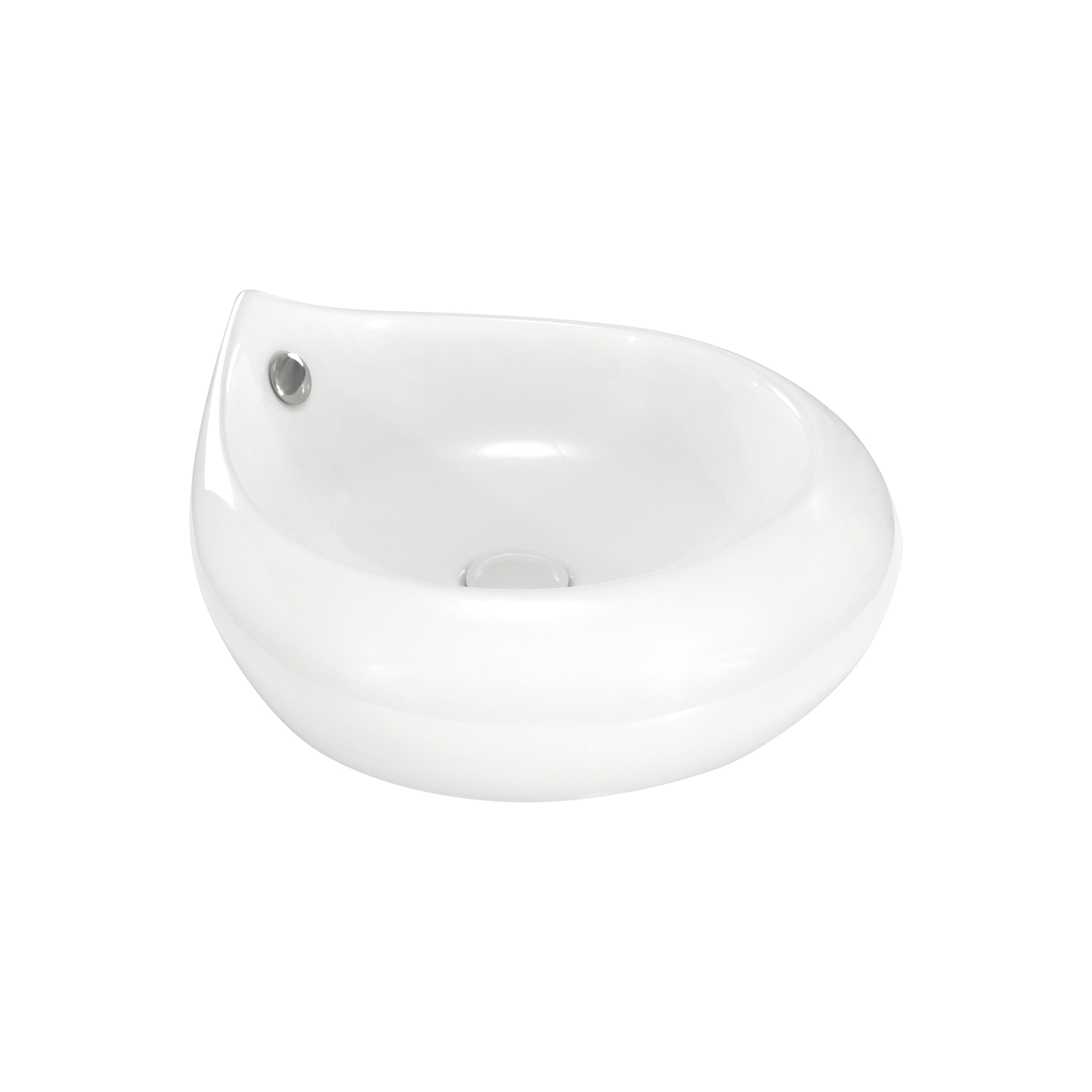 Design Keramik Waschbecken Reno in Weiß Design Keramik Waschbecken Reno in Weiß