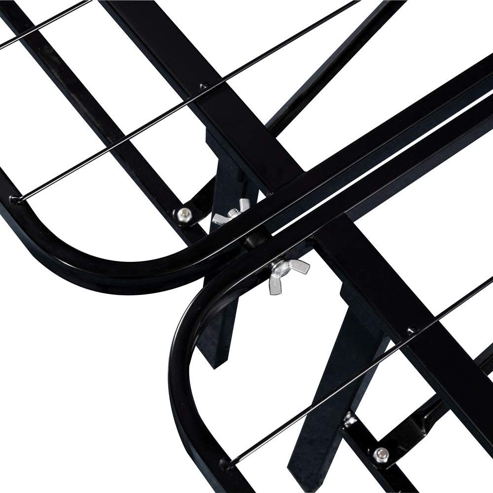 Letto - 140x200 cm Guest bed made of sturdy metal Letto