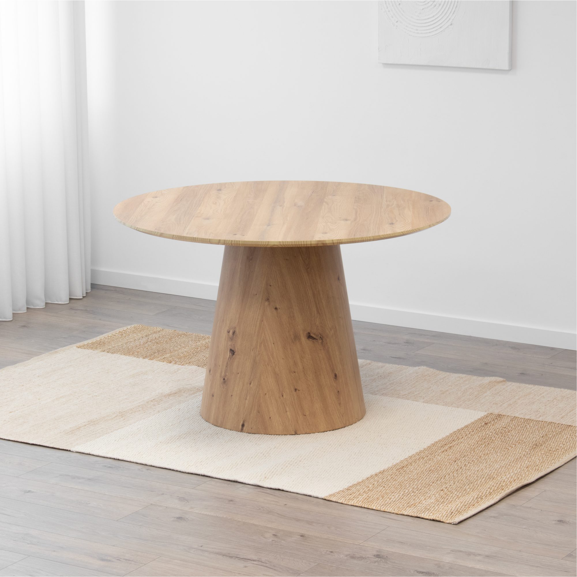 _PT01.jpg Esstisch SYLVIA | Tischplatte aus Melamin mit stabiler Struktur aus Holzverbundmaterial