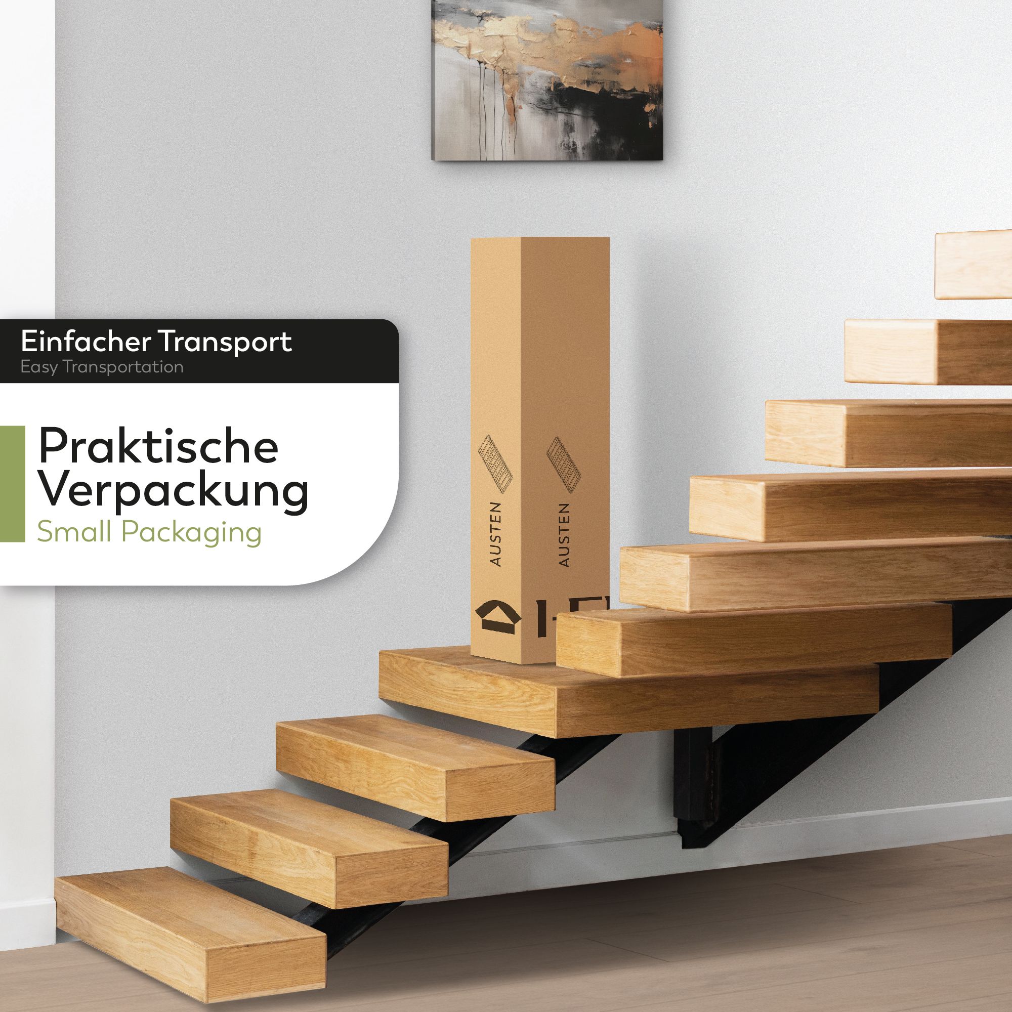 Lattenrost AUSTEN mit Holzlamellen – Stabiler Metallrahmen in Schwarz 100x200 Lattenrost AUSTEN mit Holzlamellen – Stabiler Metallrahmen in Schwarz 90x200