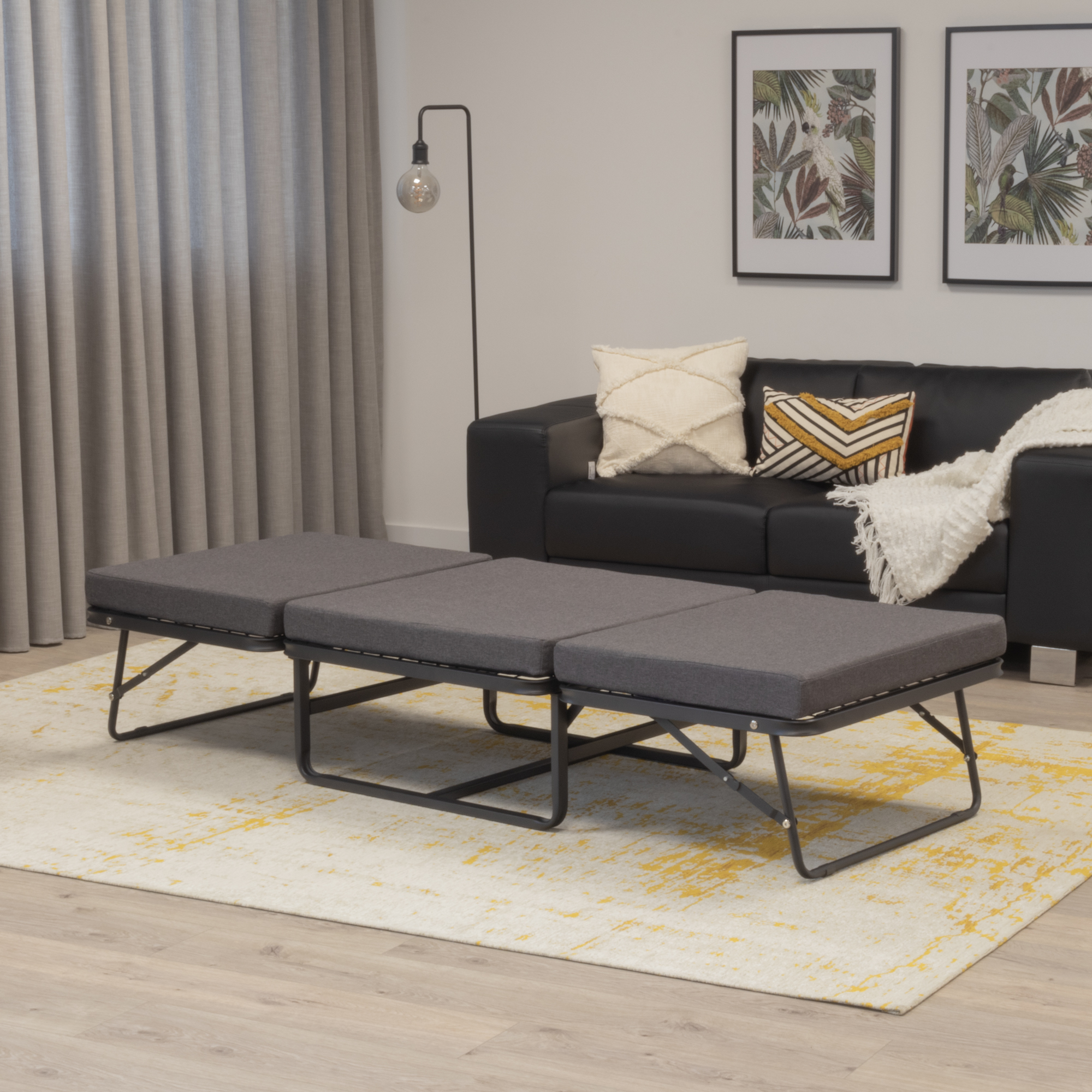 Divan – Gästebett , stabiles Klappbett in 3 Farben