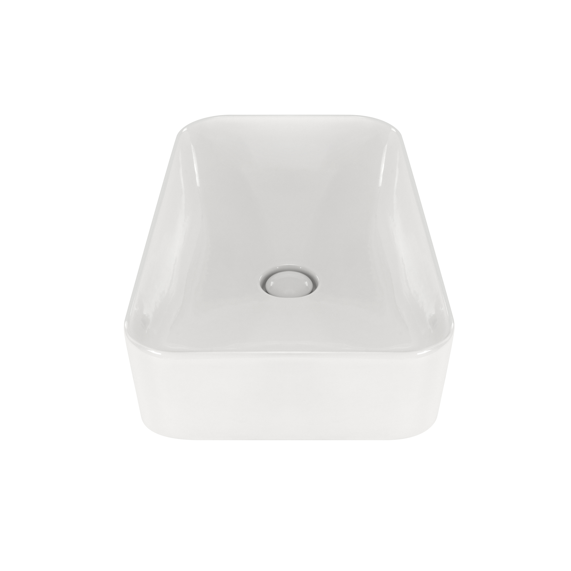 Design Keramik Waschbecken Chienti in Weiß Design Keramik Waschbecken Chienti in Weiß