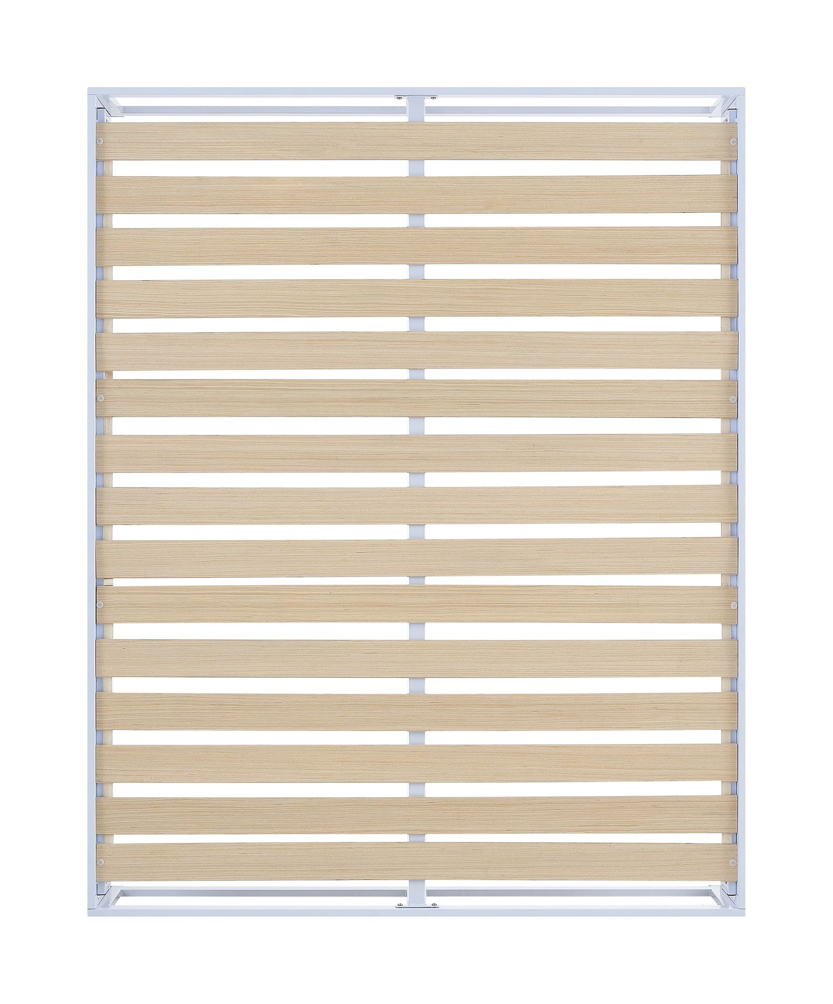 Metallbett Haruki in Weiß 200cm-200cm