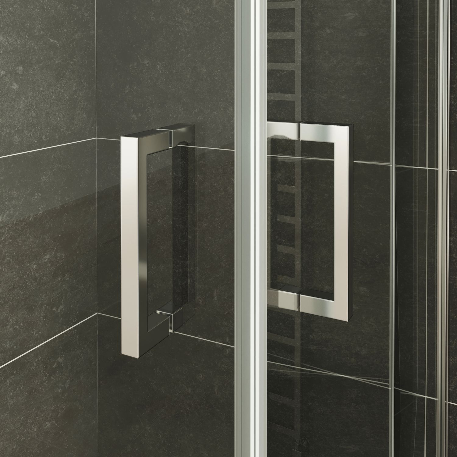 Eckeinstieg Matilde mit Falttüren aus ESG Sicherheitsglas