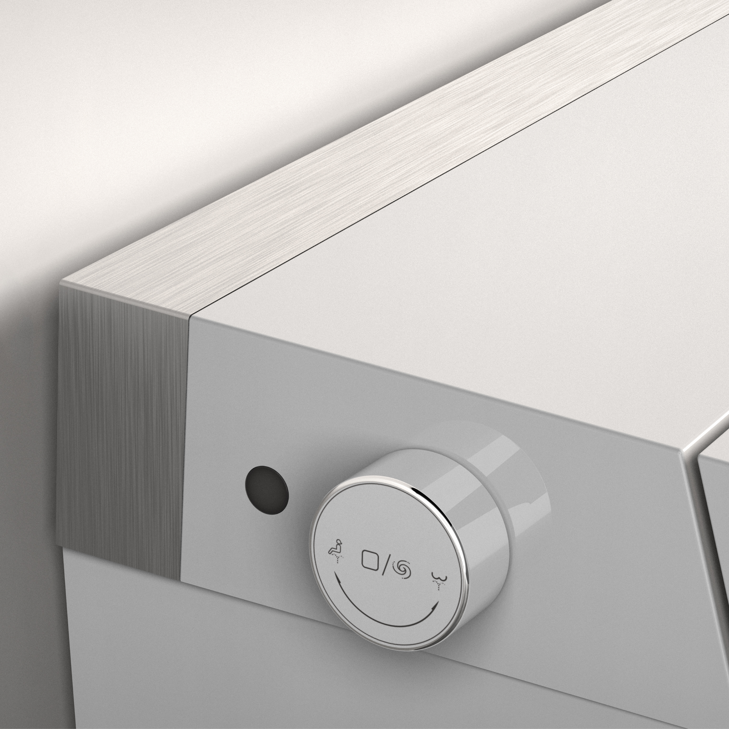 Dusch-WC NEVOLA mit Display, Fernbedienung, beheizbarem Sitz und integrierten Hygienefunktionen
