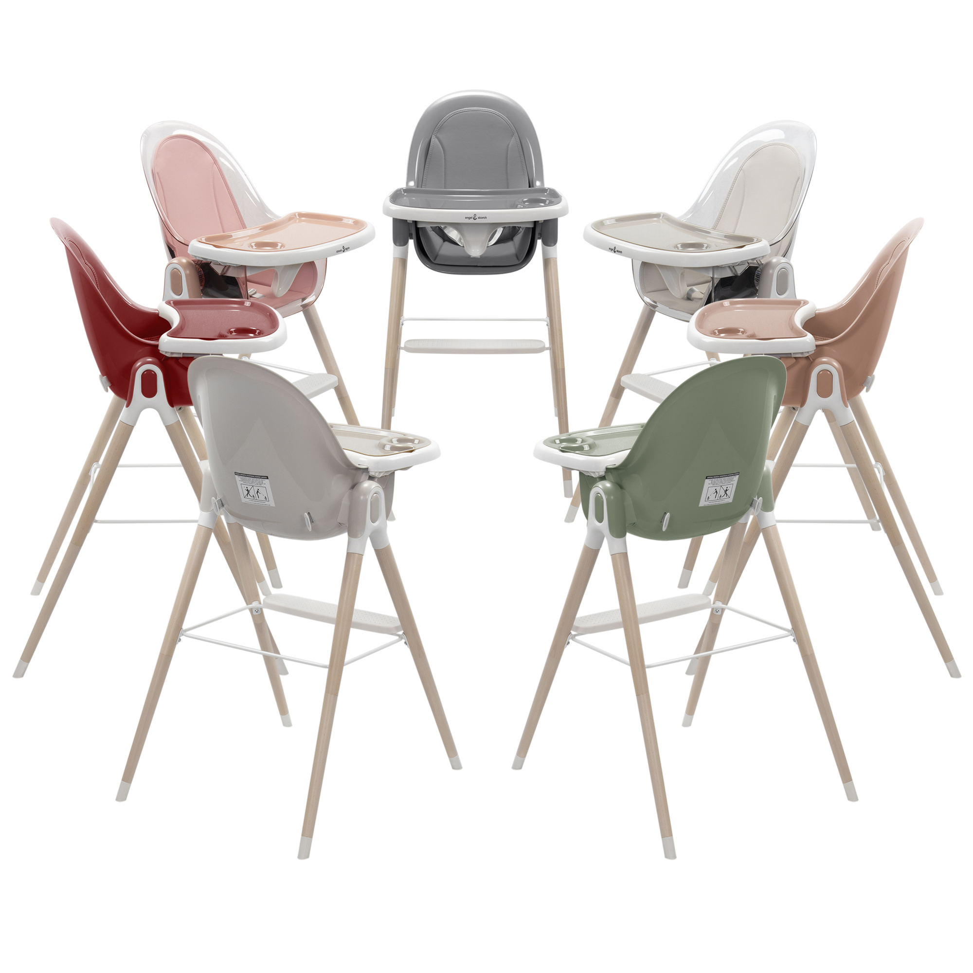Child High Chair ARTO - Children's Chair with Dining Tray and Seat