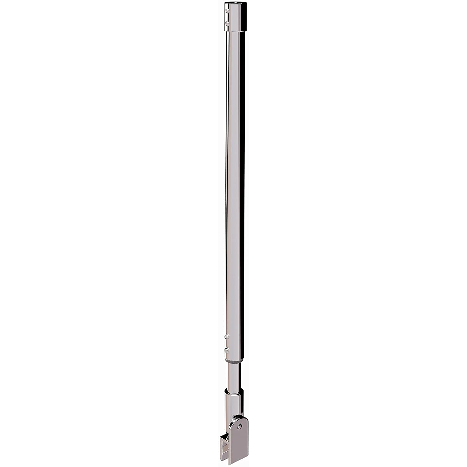 Decken-Haltestange für Walk In Duschwände mit Verstellbereich 52,2-75 cm Walls – Ceiling Support Rod for Walk-In Shower with an Adjustable Range of 52.2-75 cm