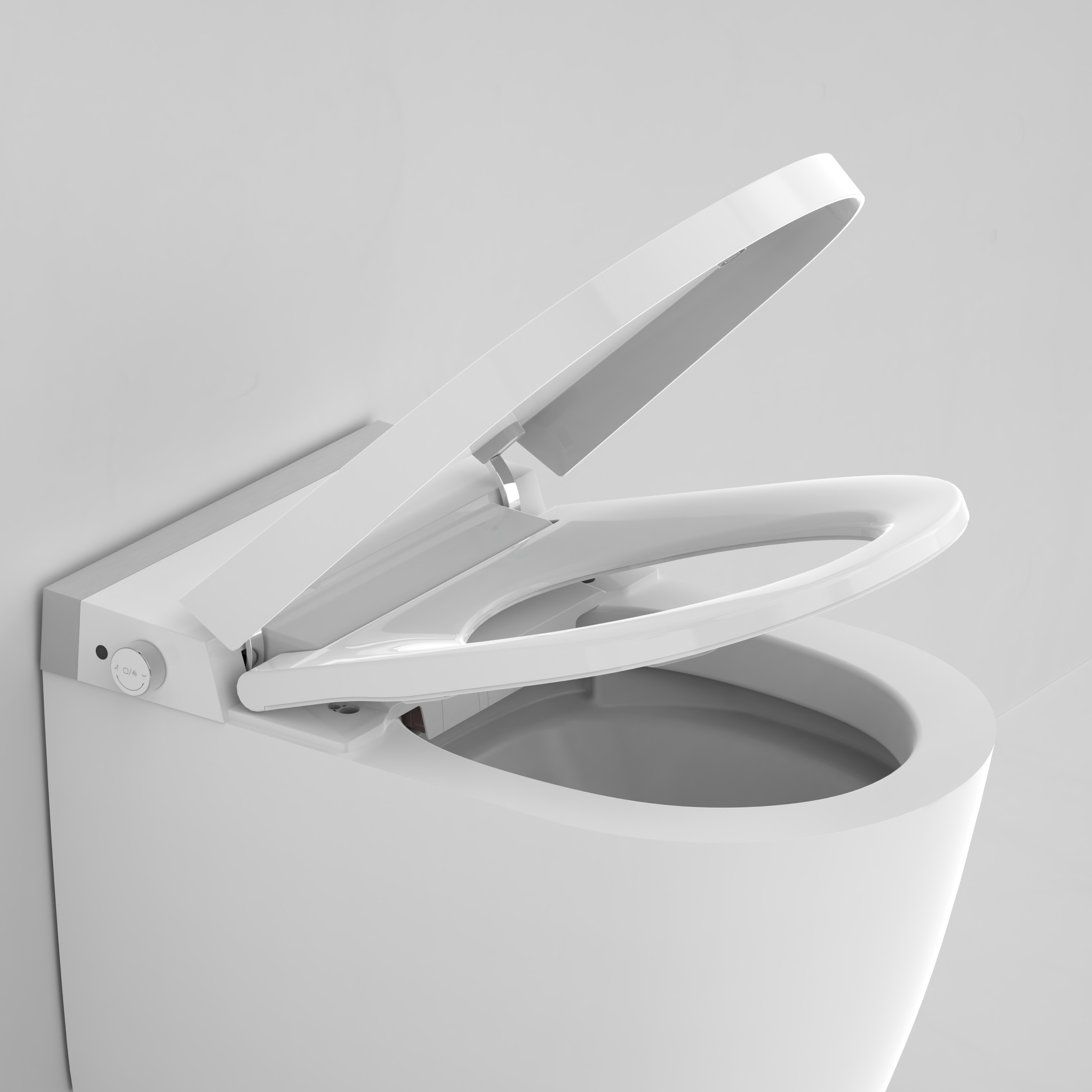 Dusch-WC NEVOLA mit Display, Fernbedienung, beheizbarem Sitz und integrierten Hygienefunktionen