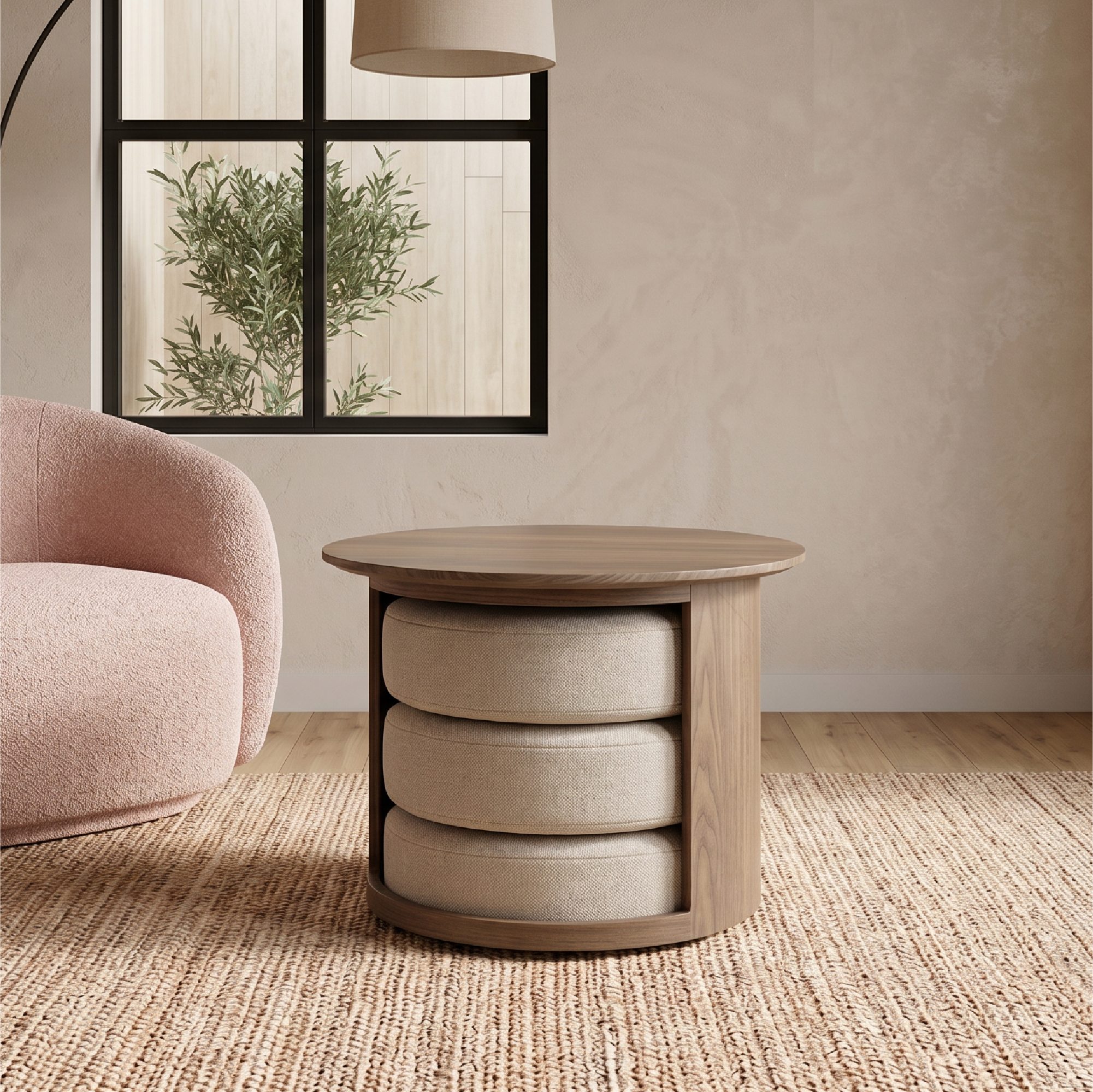 Design Bar Table Edward in White
