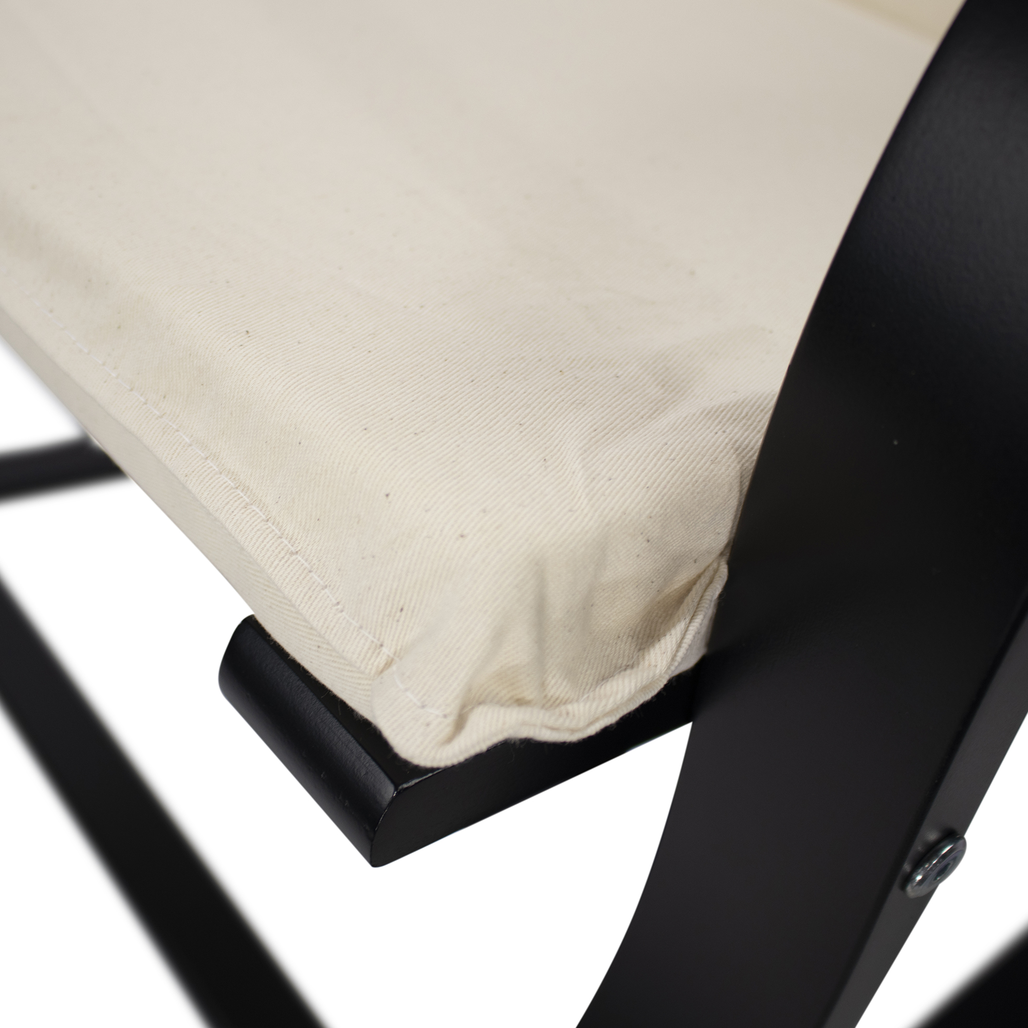 Relaxstuhl Schwingstuhl ohne Fussteil - Farbe: Naturweiß D1 Cantilever – Relax Chair Chair without Footrest - Color: Natural White D1