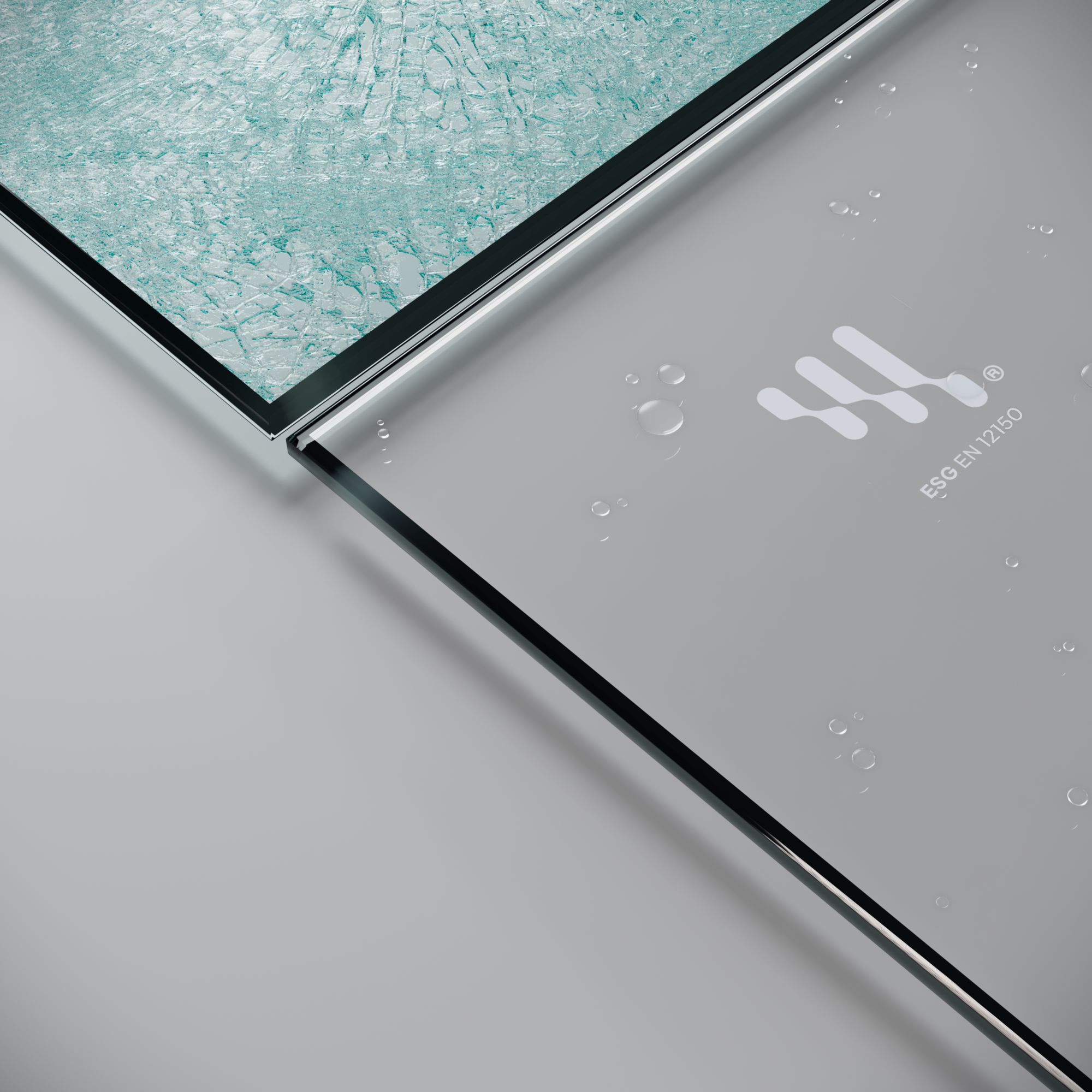 Duschtür Mila mit Falttür aus klarem ESG Sicherheitsglas Duschtür Mila mit Falttür aus klarem ESG Sicherheitsglas