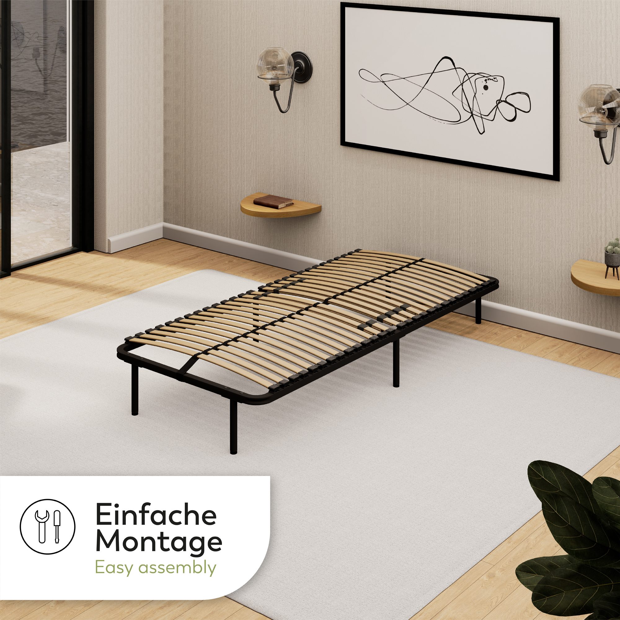 _PT01.jpg Metallbett Gästebett GRACE auf Füßen mit Stauraum - für alle Matratzen und Betten geeignet