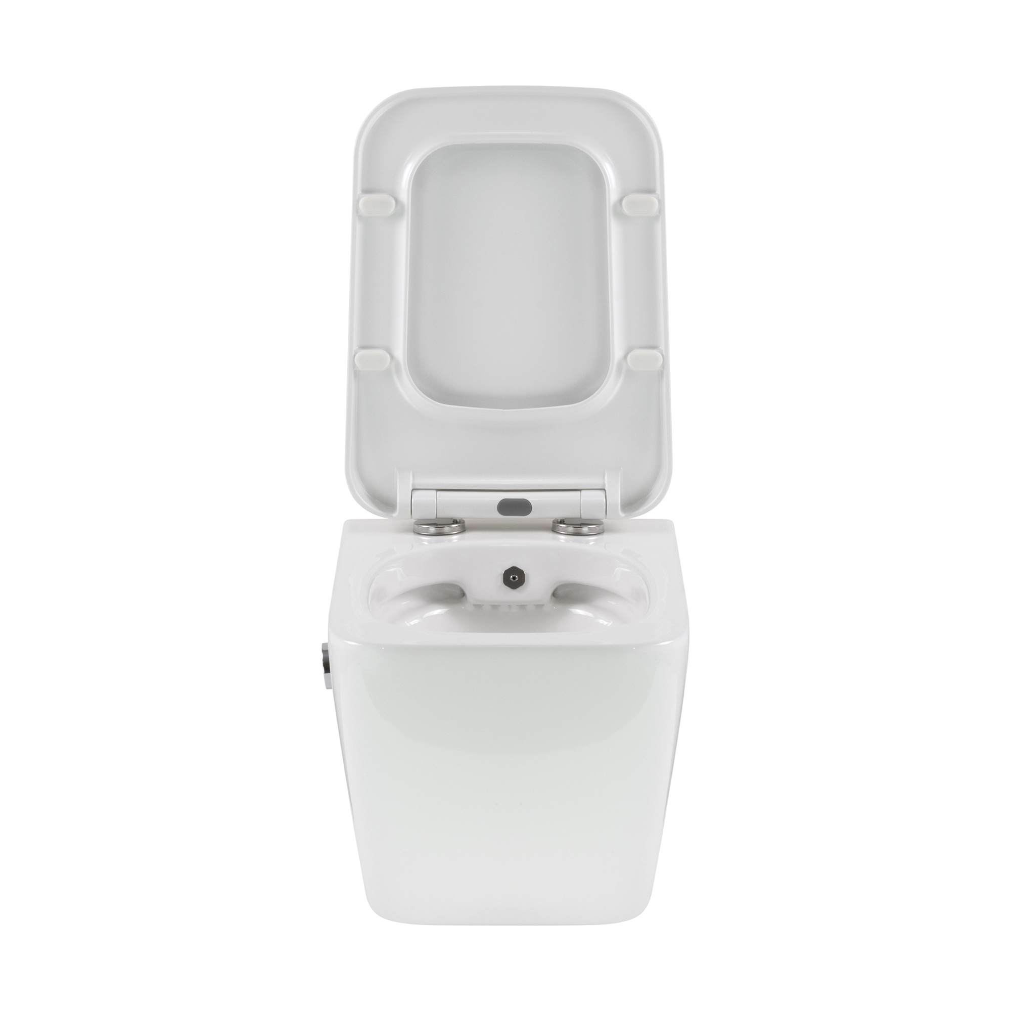 Dusch-WC Cube Fresh mit Bidetfunktion, spülrandloses Wand-WC in Weiß Dusch-WC Cube Fresh mit Bidetfunktion, spülrandloses Wand-WC in Weiß