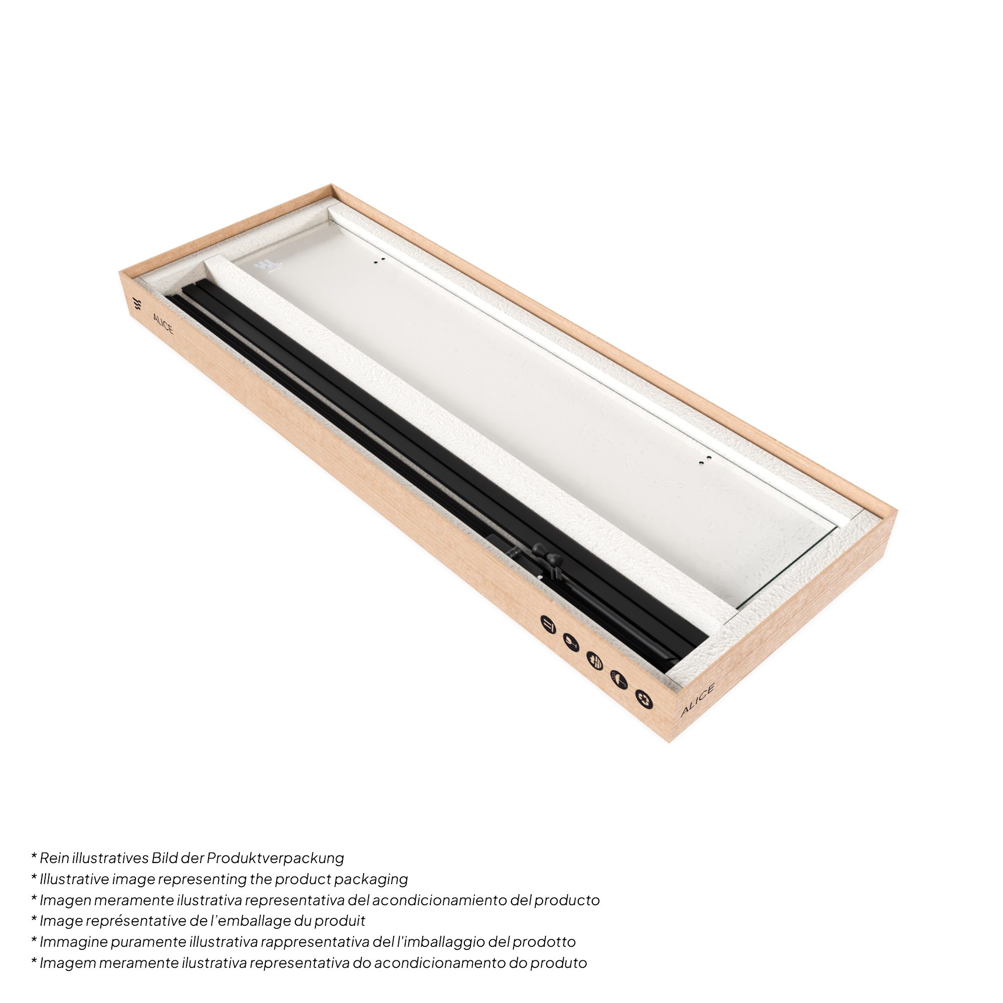 Corner Entry Alice BLACK with Folding Doors made of ESG Safety Glass Alice – Corner Entry BLACK with Folding Doors made of ESG Safety Glass