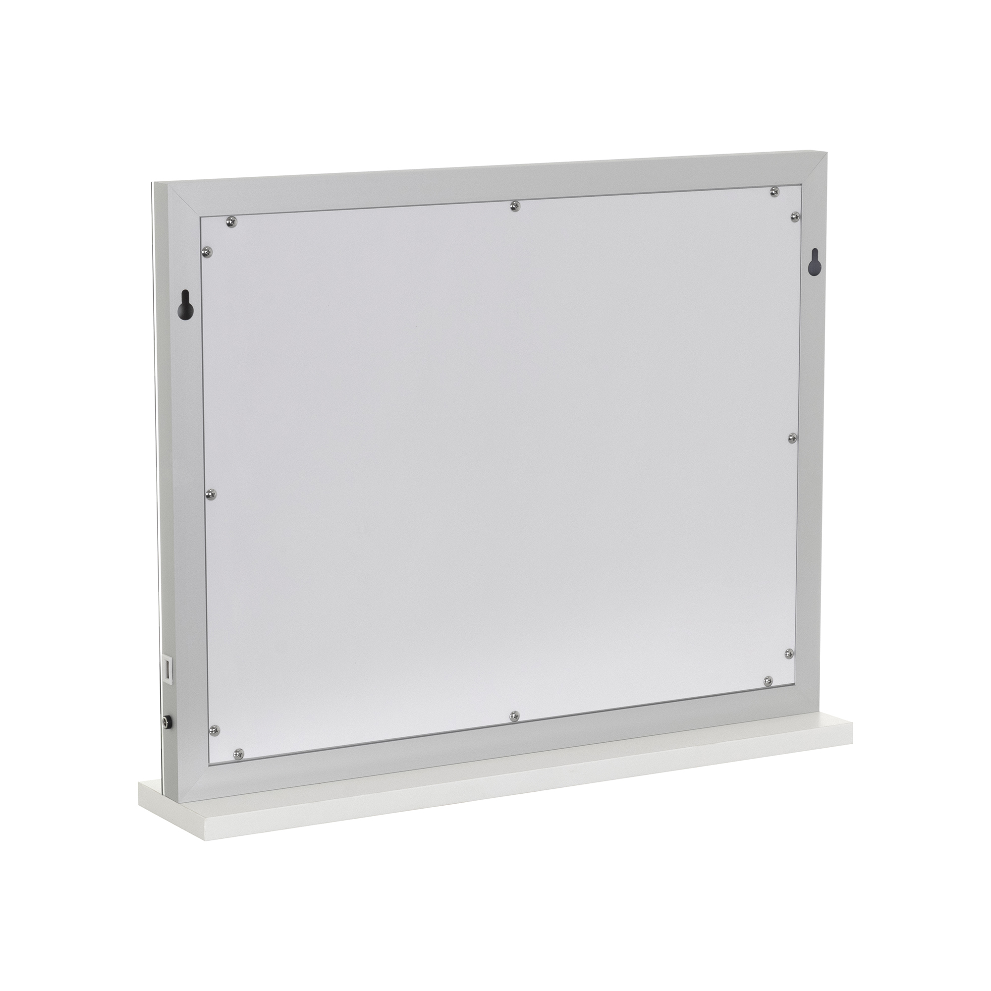 Schminkspiegel Bulb STAND mit 15 dimmbaren LED-Lampen Weiß