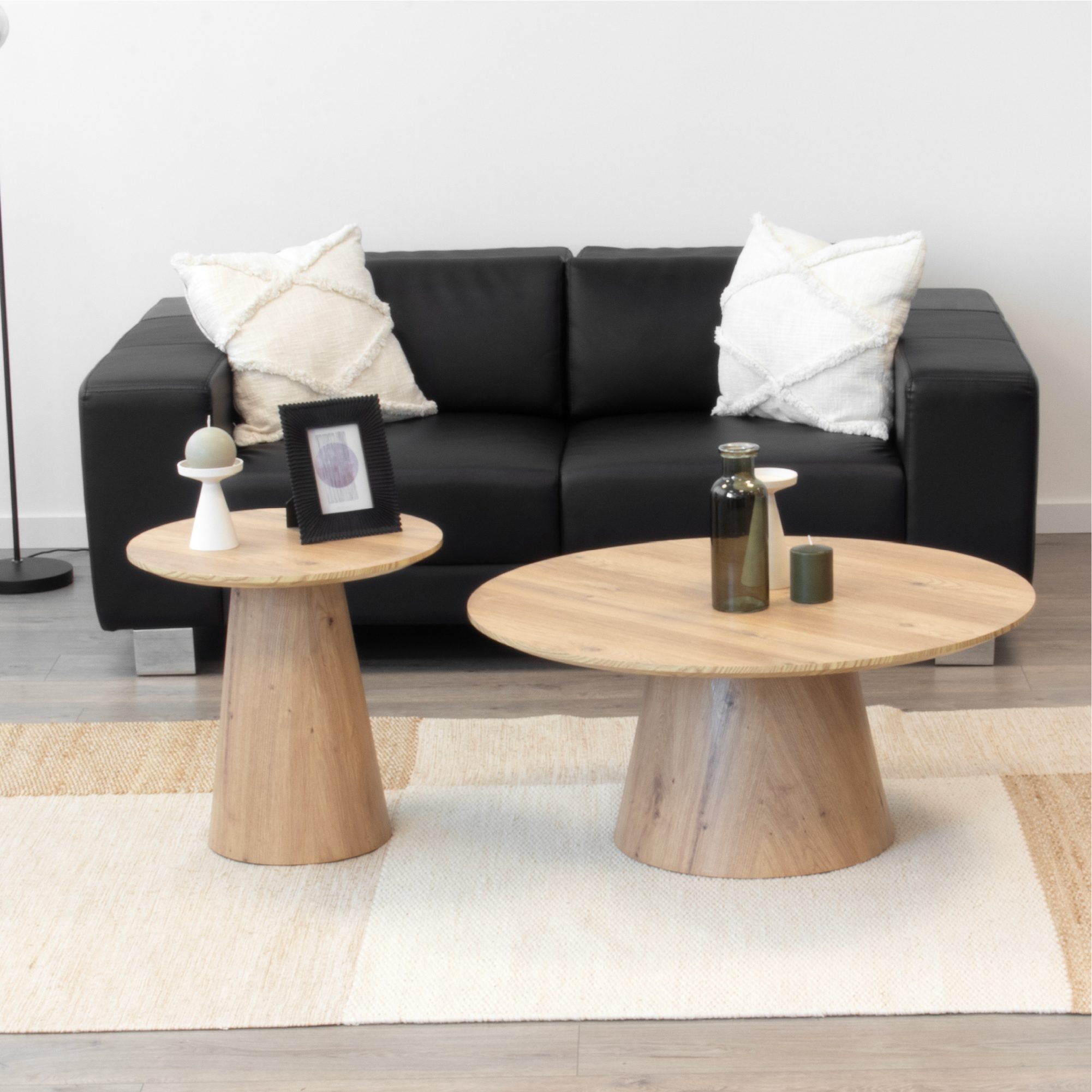 _PT02.jpg Beistelltisch SYLVIA mit Melaminplatte und stabiler Struktur aus Holzverbundmaterial - 2er Set