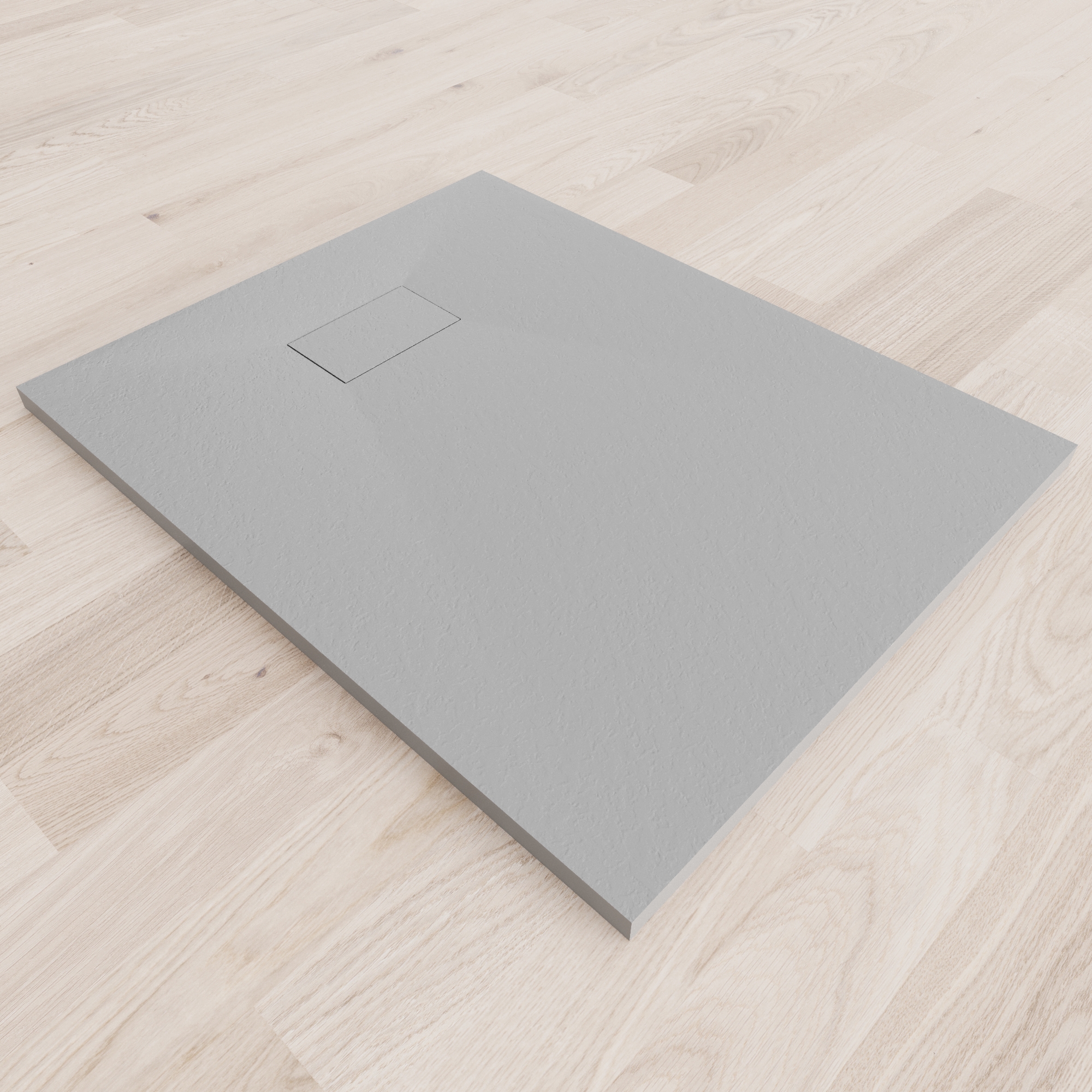 SMC Duschwanne Boreal in Stein-Optik inkl. Ablaufgarnitur - Grau 80x100 cm SMC Duschwanne Boreal in Stein-Optik inkl. Ablaufgarnitur - Grau 70x100 cm