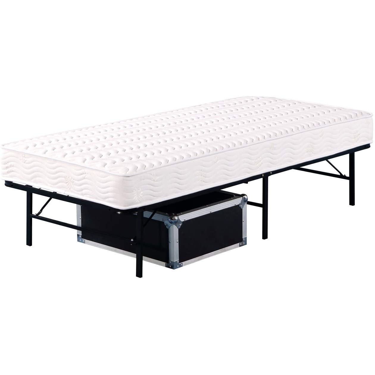Letto - 80x200 cm Gästebett aus stabilem Metall Letto