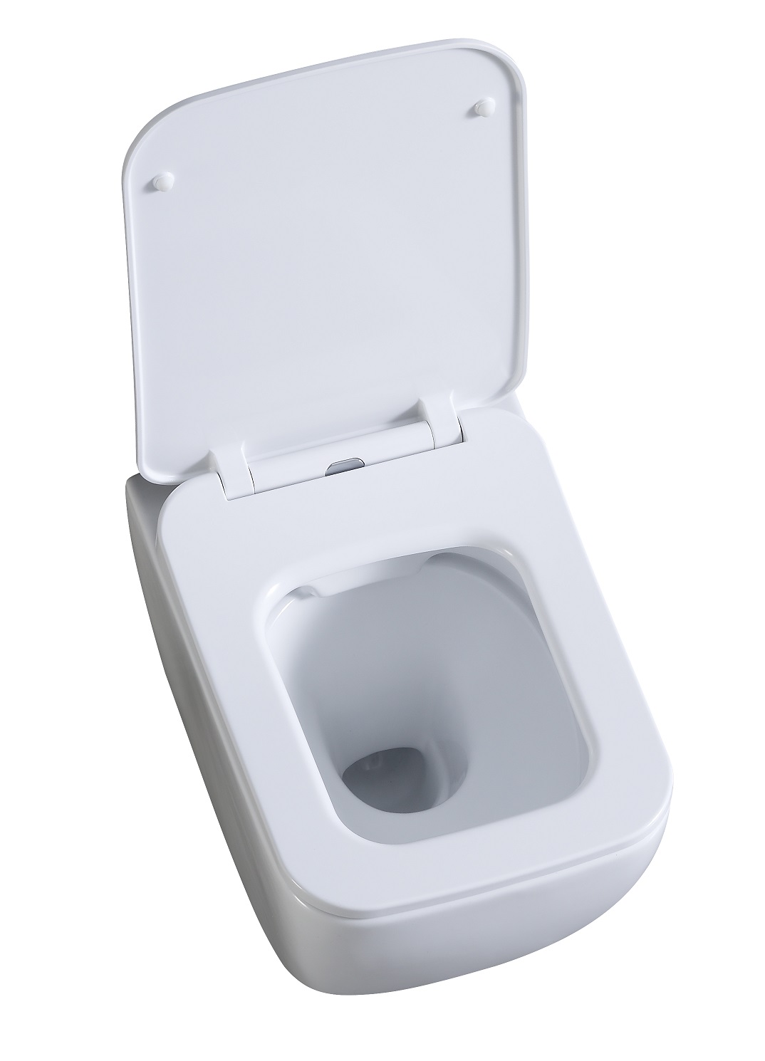 Toilette Hänge WC Spülrandlos inkl. WC Sitz mit Absenkautomatik SOFTCLOSE + abnehmbar CUBE