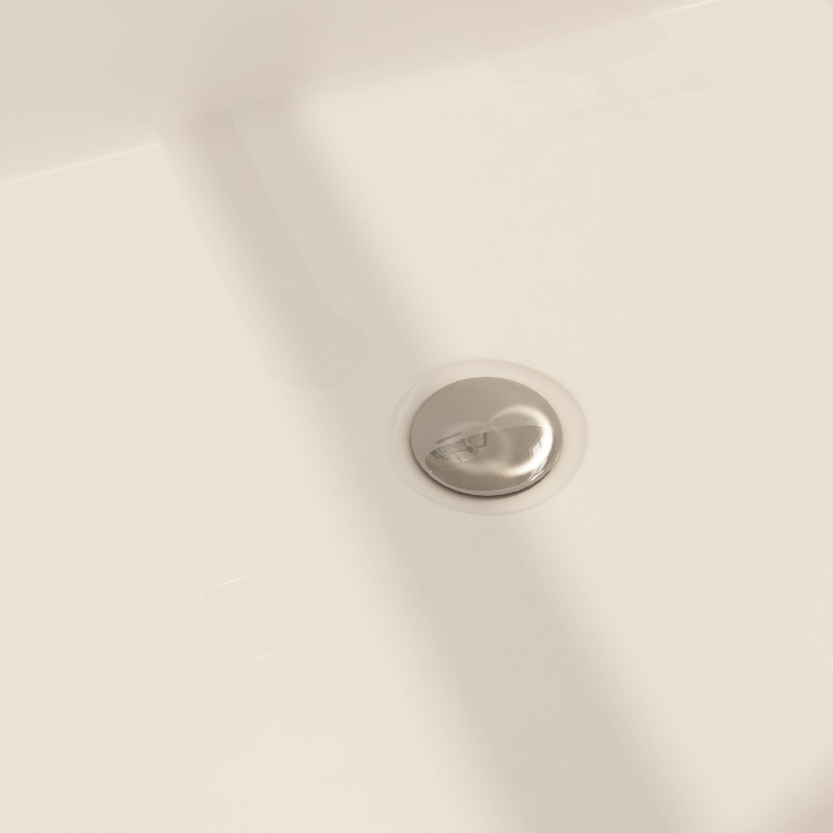 Badewanne aus Sanitäracryl Lugano Grau-Weiß - 170x80 cm