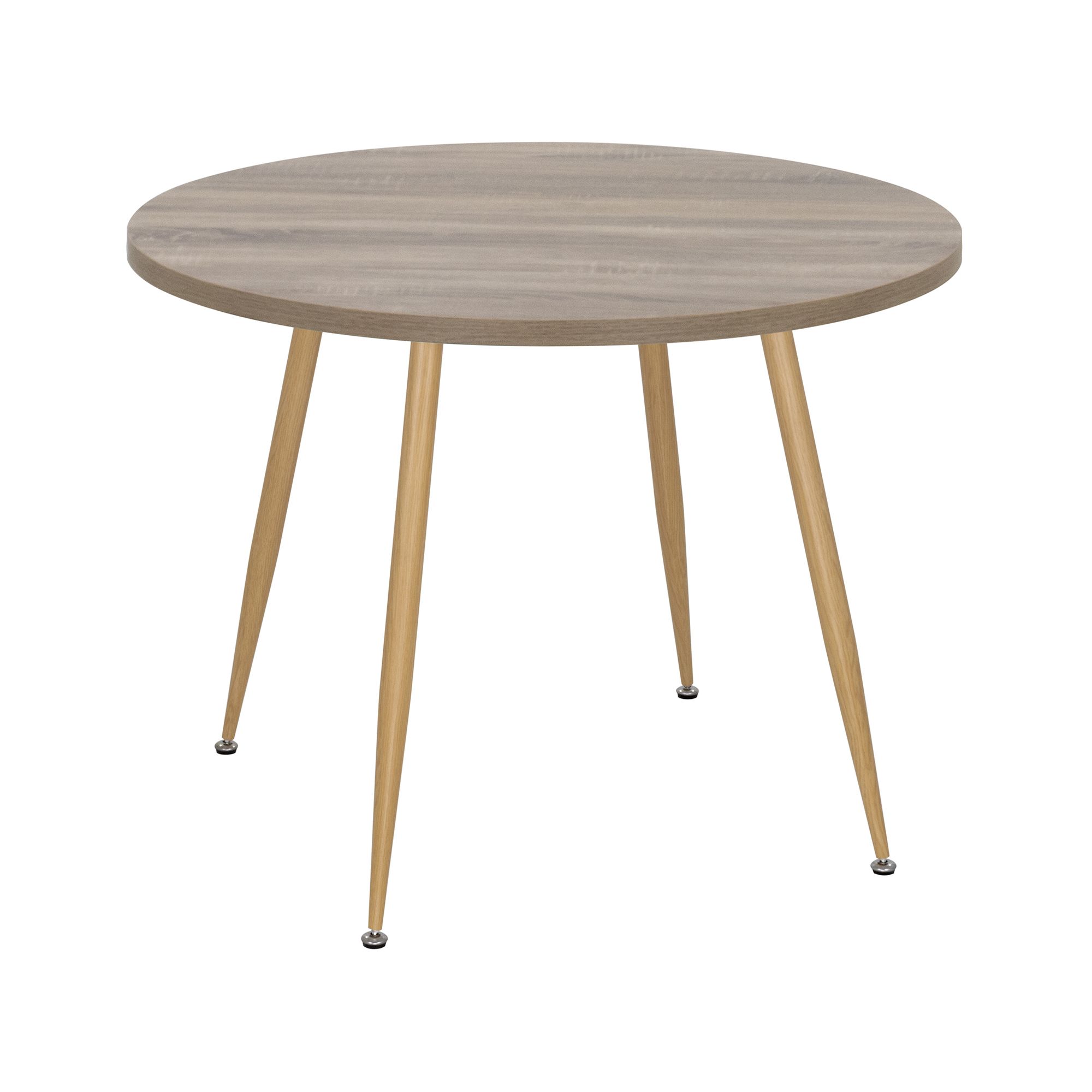 Esszimmer-Tisch CORIN | Tischplatte: Holz Farbe | Beine: Holz 80 cm