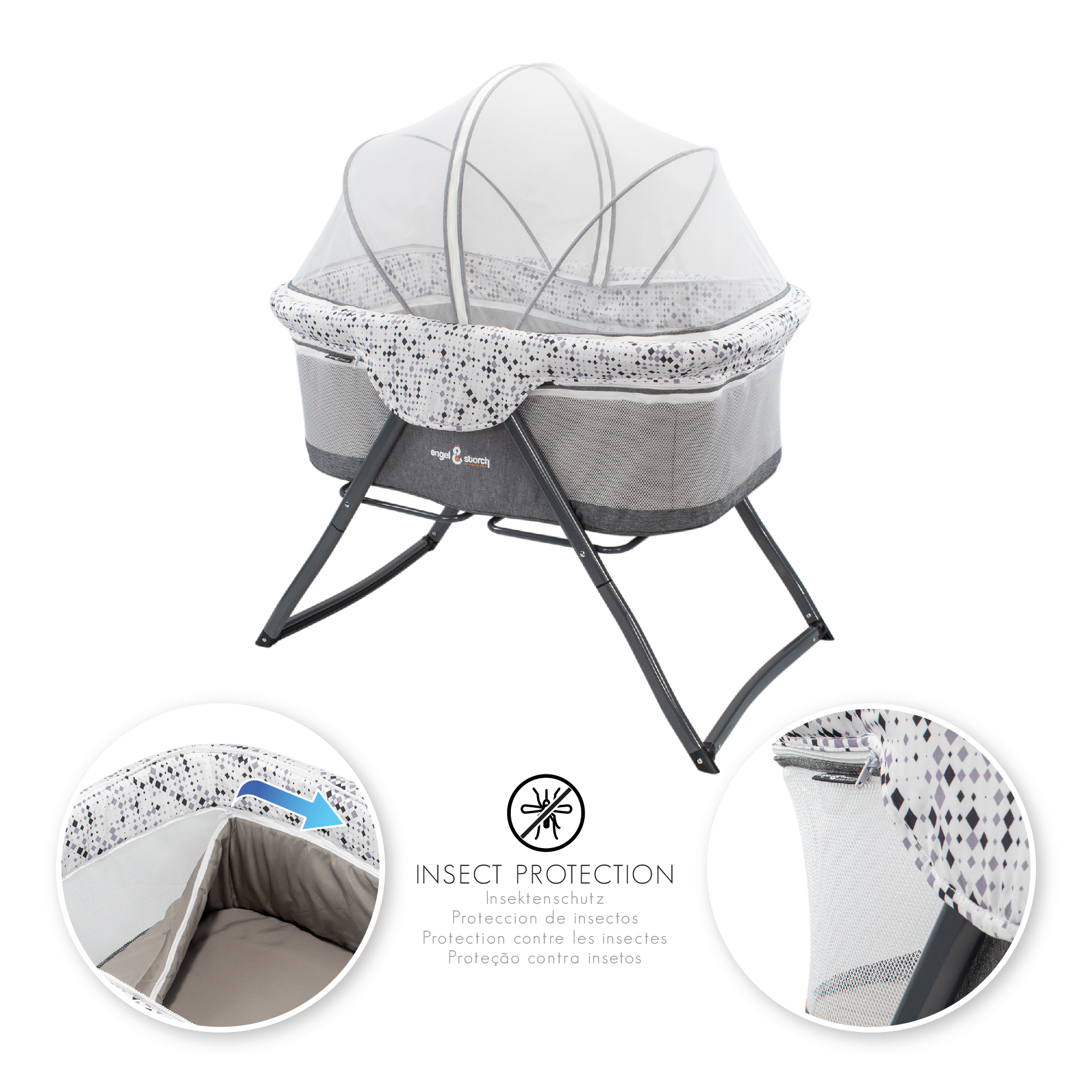 00Artboard 10 Reisebett BEBITO inkl. Moskitohaube und Tragetasche