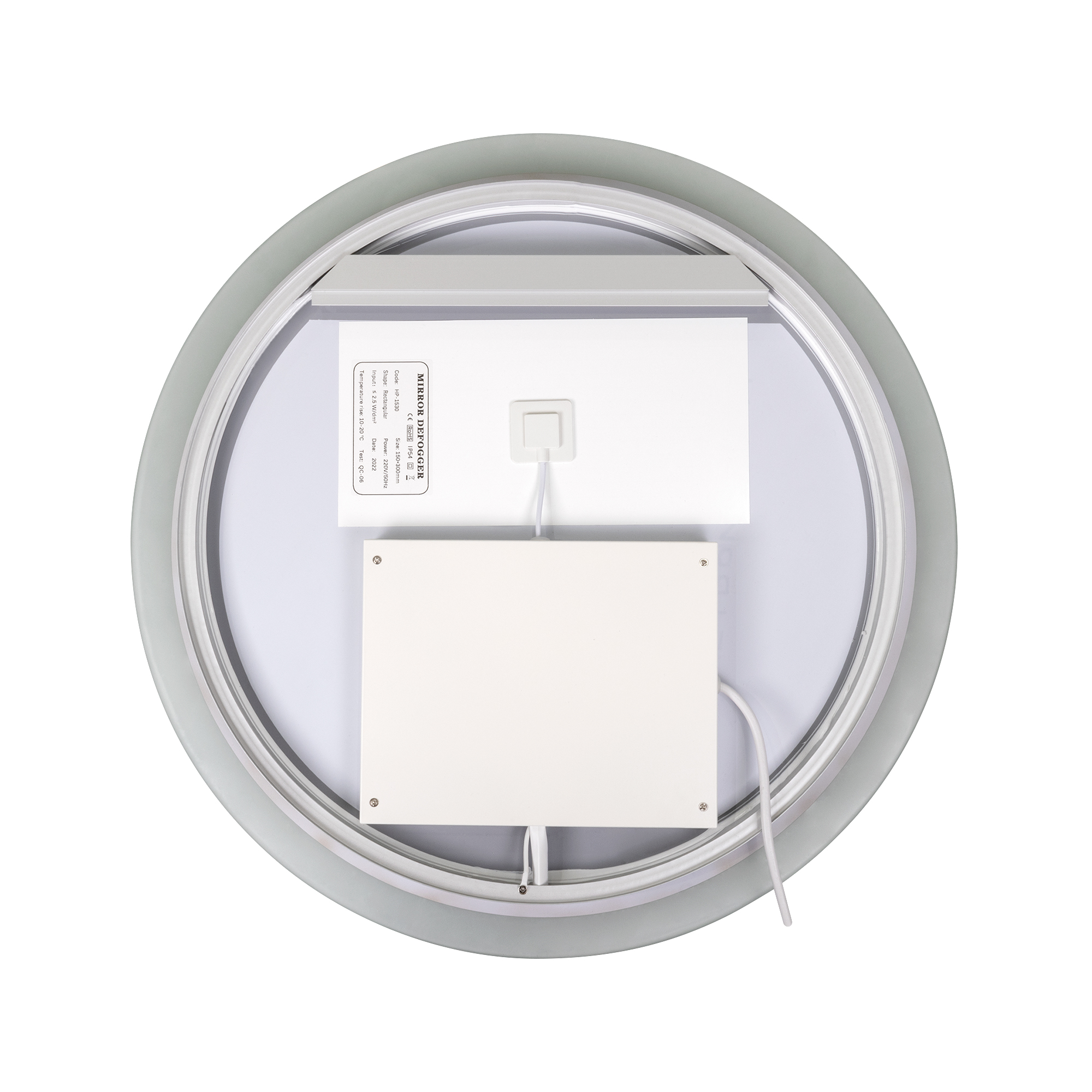 Runder LED Badspiegel RADIUS Badezimmerspiegel mit dimmbarer Beleuchtung, Farbwechsel und Antibeschlag-Funktion IP44 RADIUS – Runder LED Badspiegel Badezimmerspiegel mit dimmbarer Beleuchtung, Farbwechsel und Antibeschlag-Funktion IP44