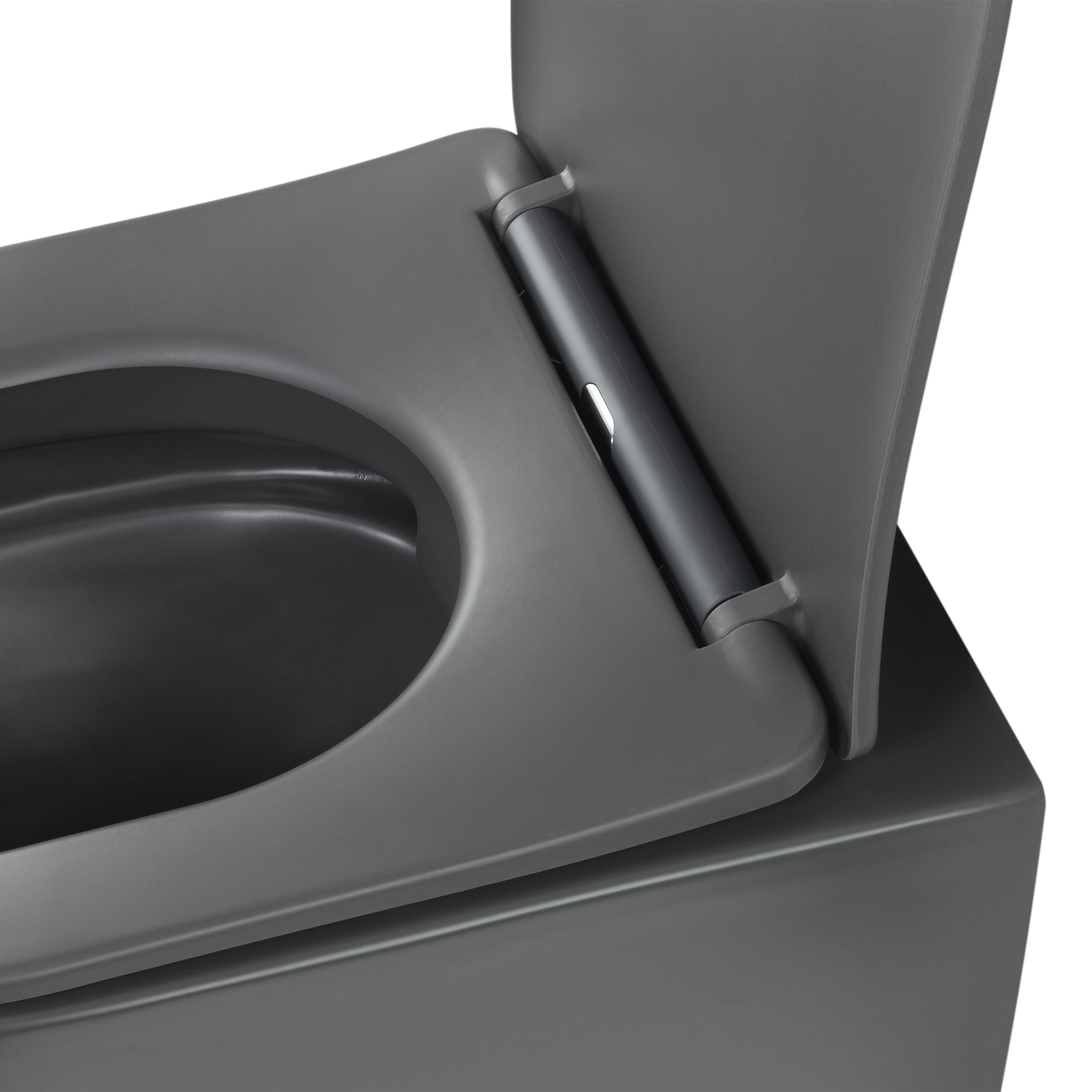 Toilette Hänge WC Spülrandlos inkl. WC Sitz mit Absenkautomatik SOFTCLOSE Franco Grau Toilette Hänge WC Spülrandlos inkl. WC Sitz mit Absenkautomatik SOFTCLOSE Franco Grau