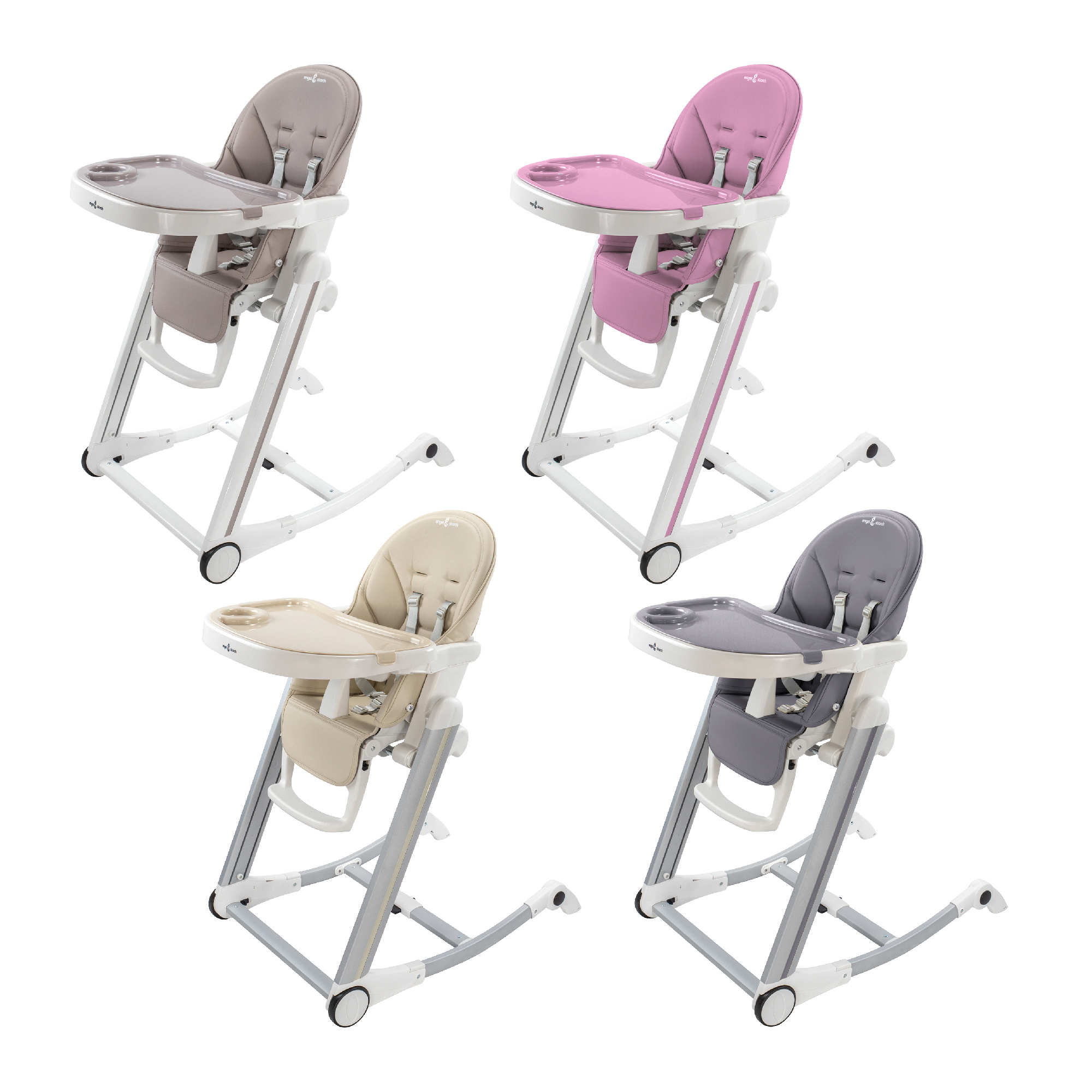 Child High Chair ADELLE Adjustable and Foldable Including Play Arch Child High Chair ADELLE Adjustable and Foldable Including Play Arch
