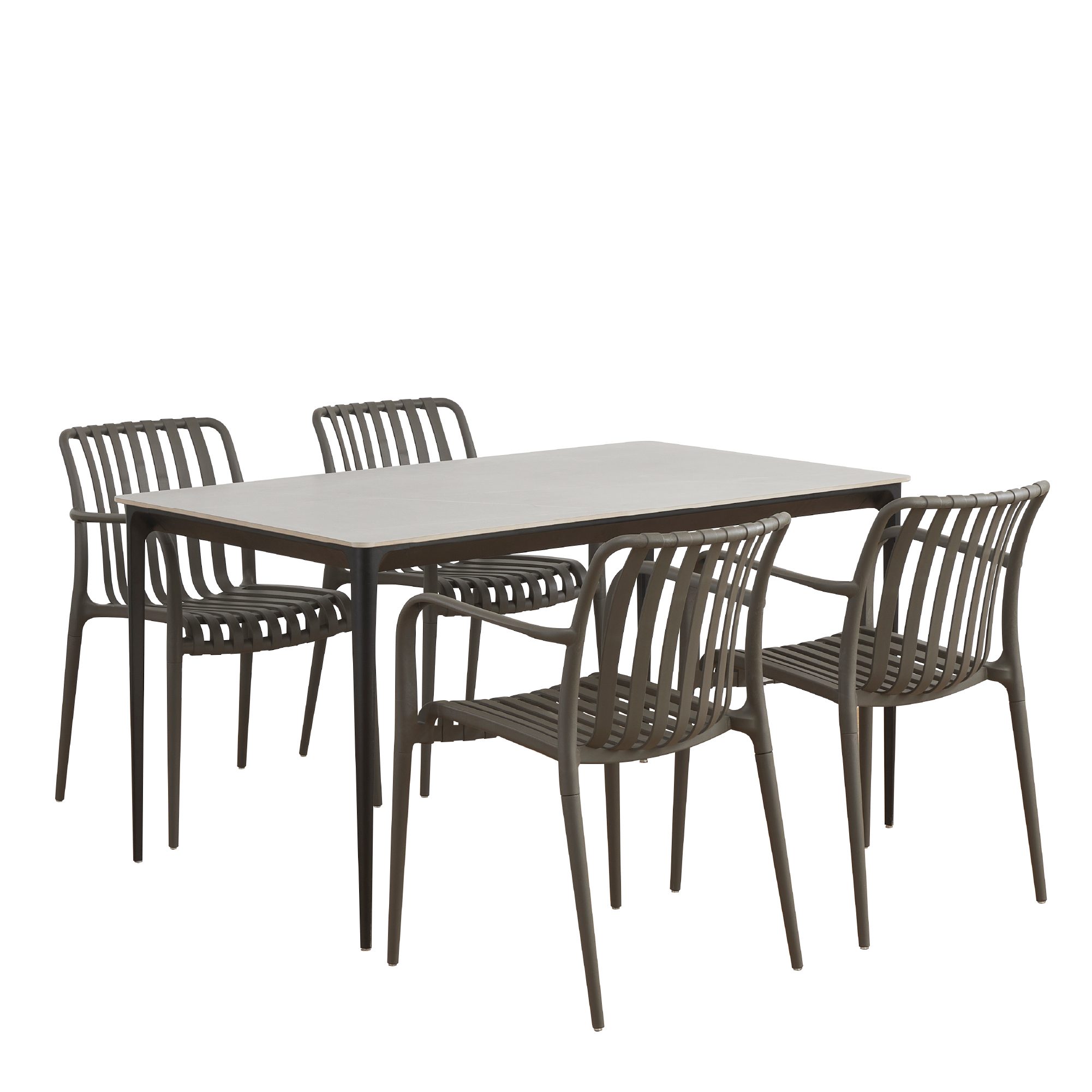 01 - 45 Main.jpg Set Ruth + Wendy | Essgruppe mit Tisch und Stühlen für Innen- und Außenbereiche