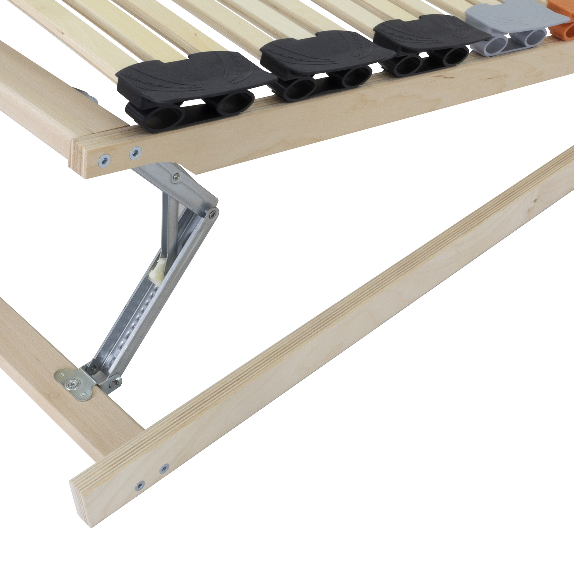 7-Zonen Tellerlattenrost TFlex30 - Starr 80x200 cm Zone – Slatted Frame TFlexTrio 7- with Head and Foot Adjustment